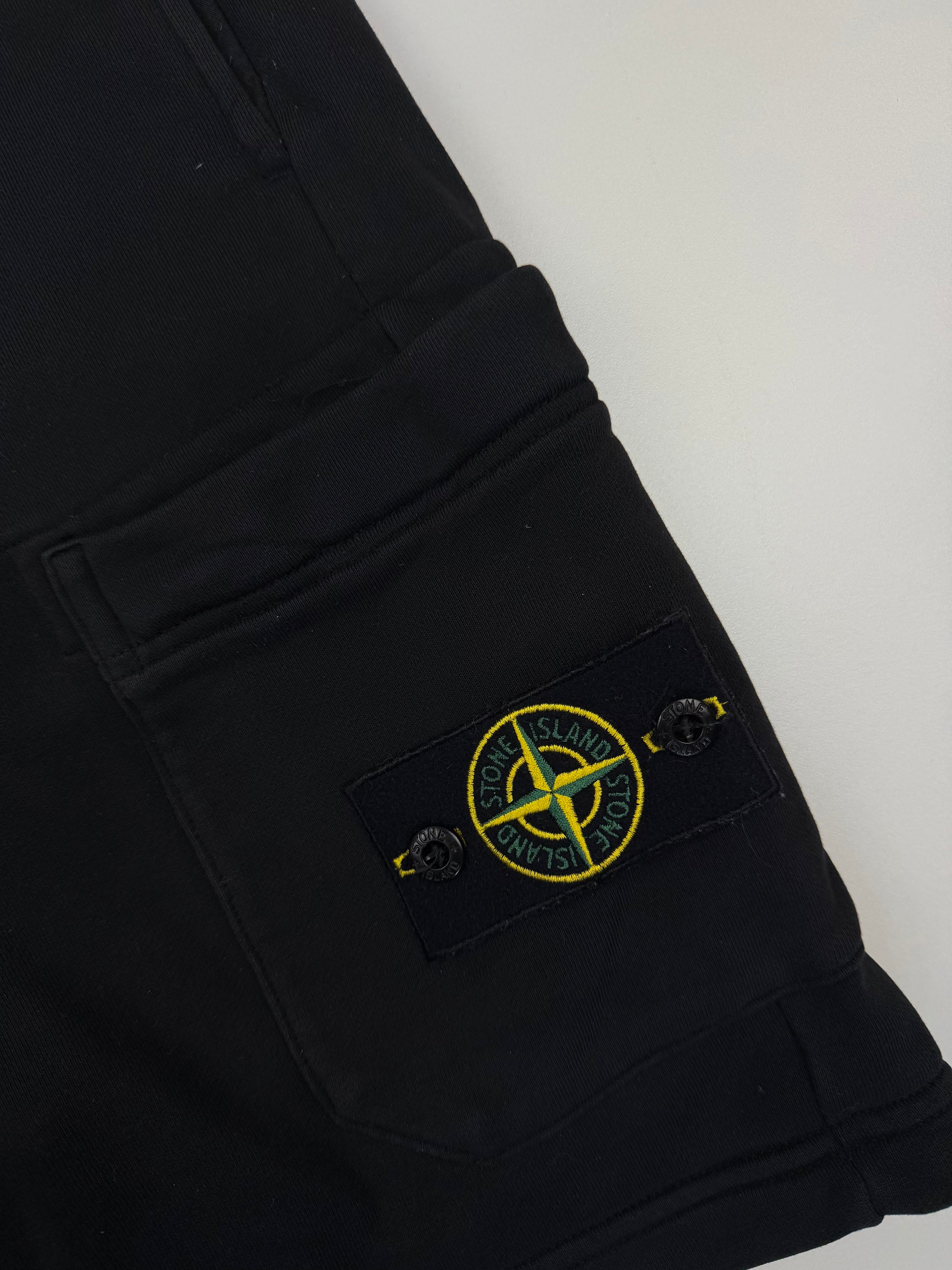 Short coton Stone Island – Taille S – Noir