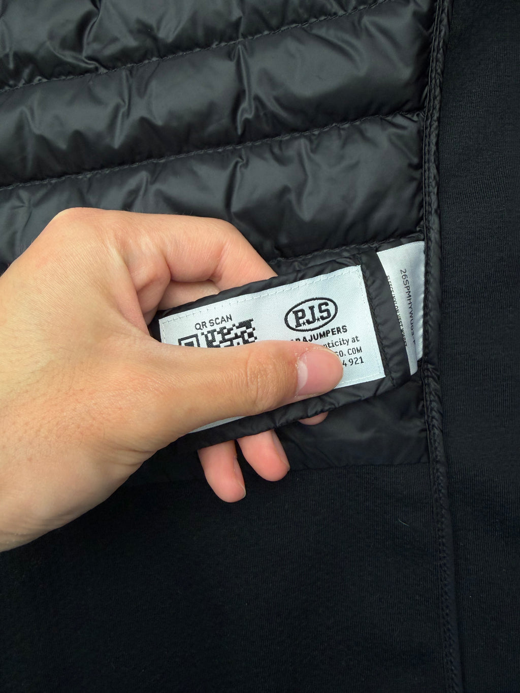 Veste sans manches Parajumpers “Zavier Hybride Warm Up” – Taille M – Noir – Neuve avec Étiquette