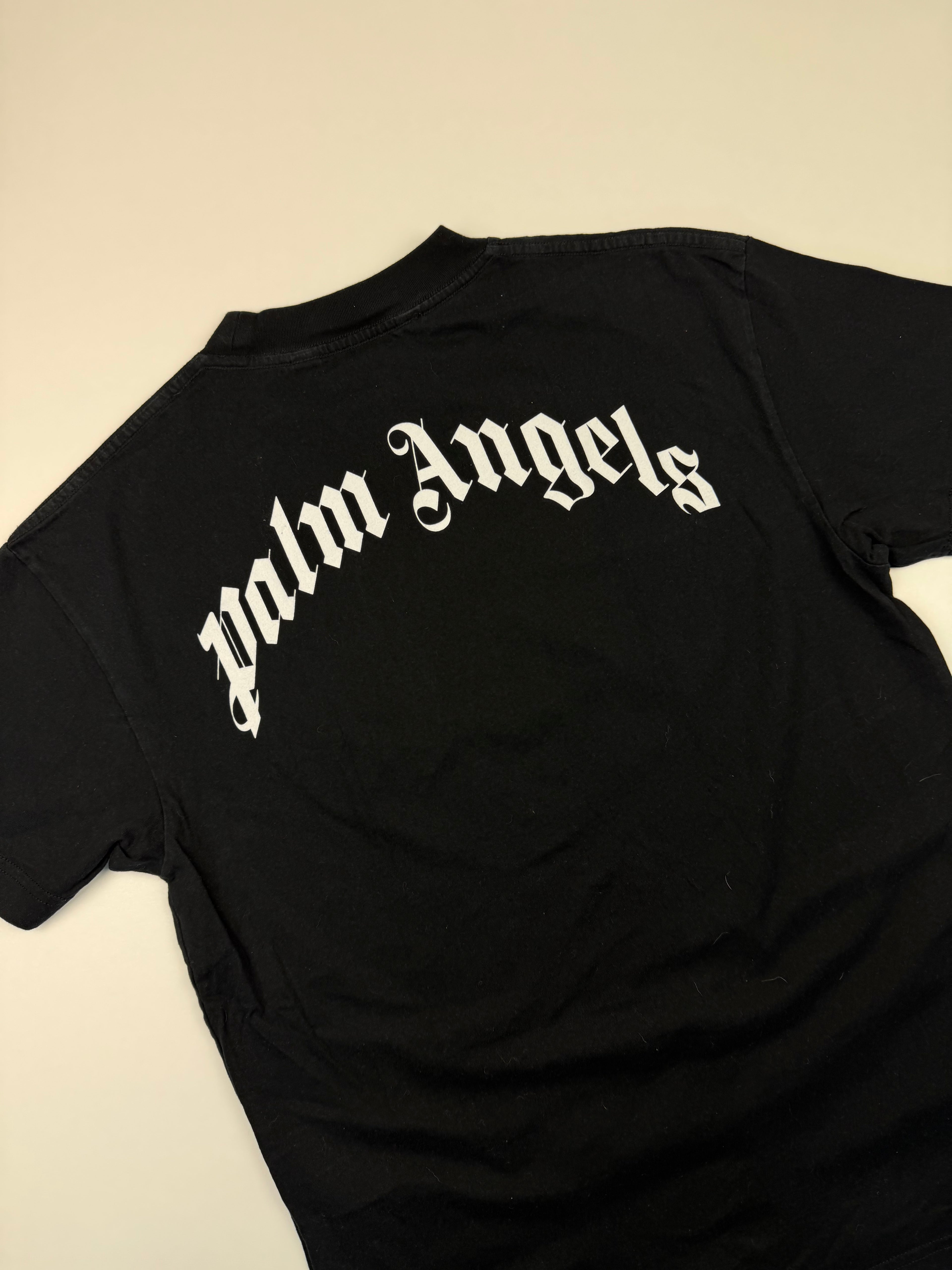 T-shirt Palm Angels “Teddy” – Taille M – Noir