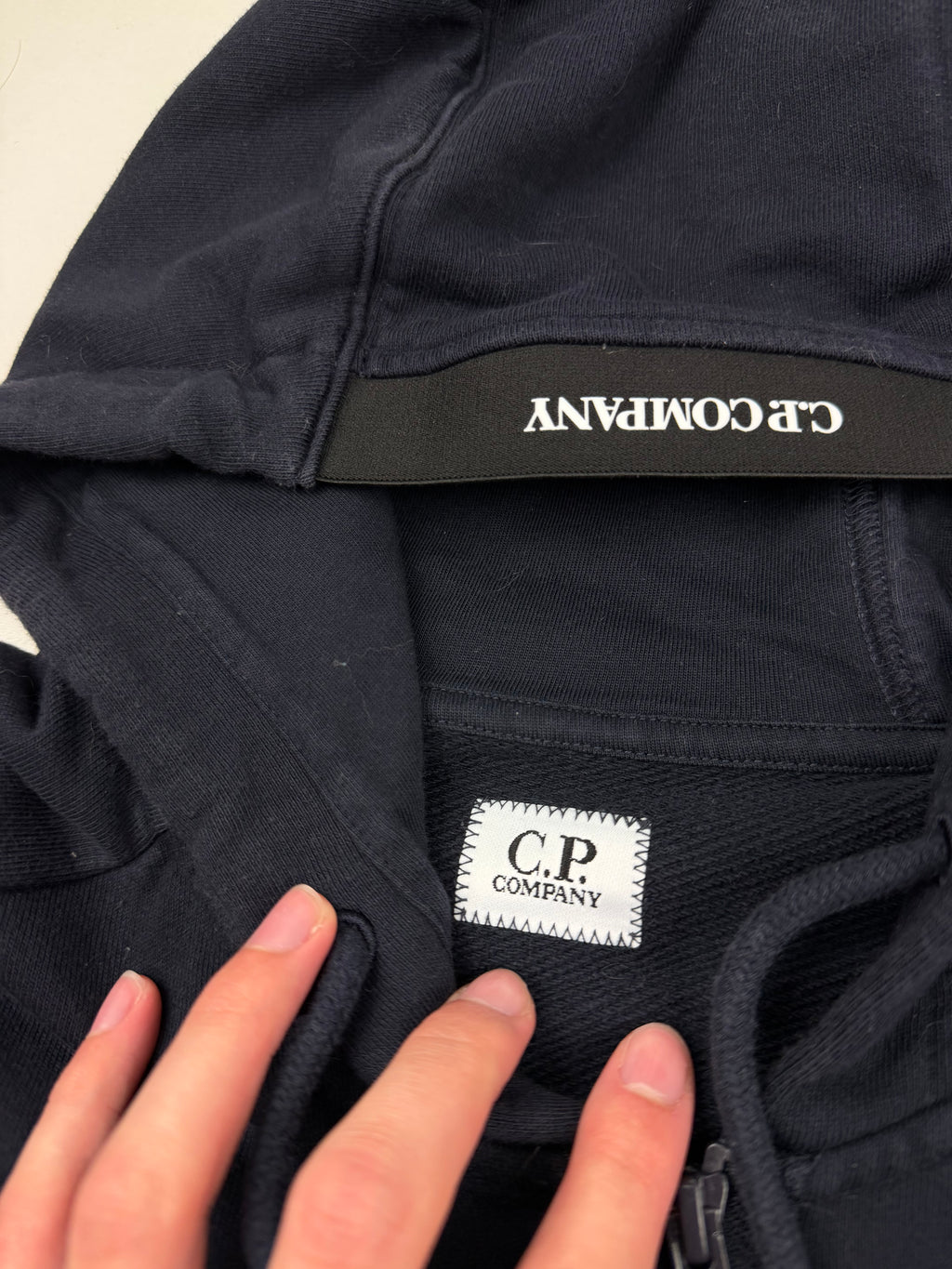 Gilet Zip C.P. Company – Taille M – Bleu Marine