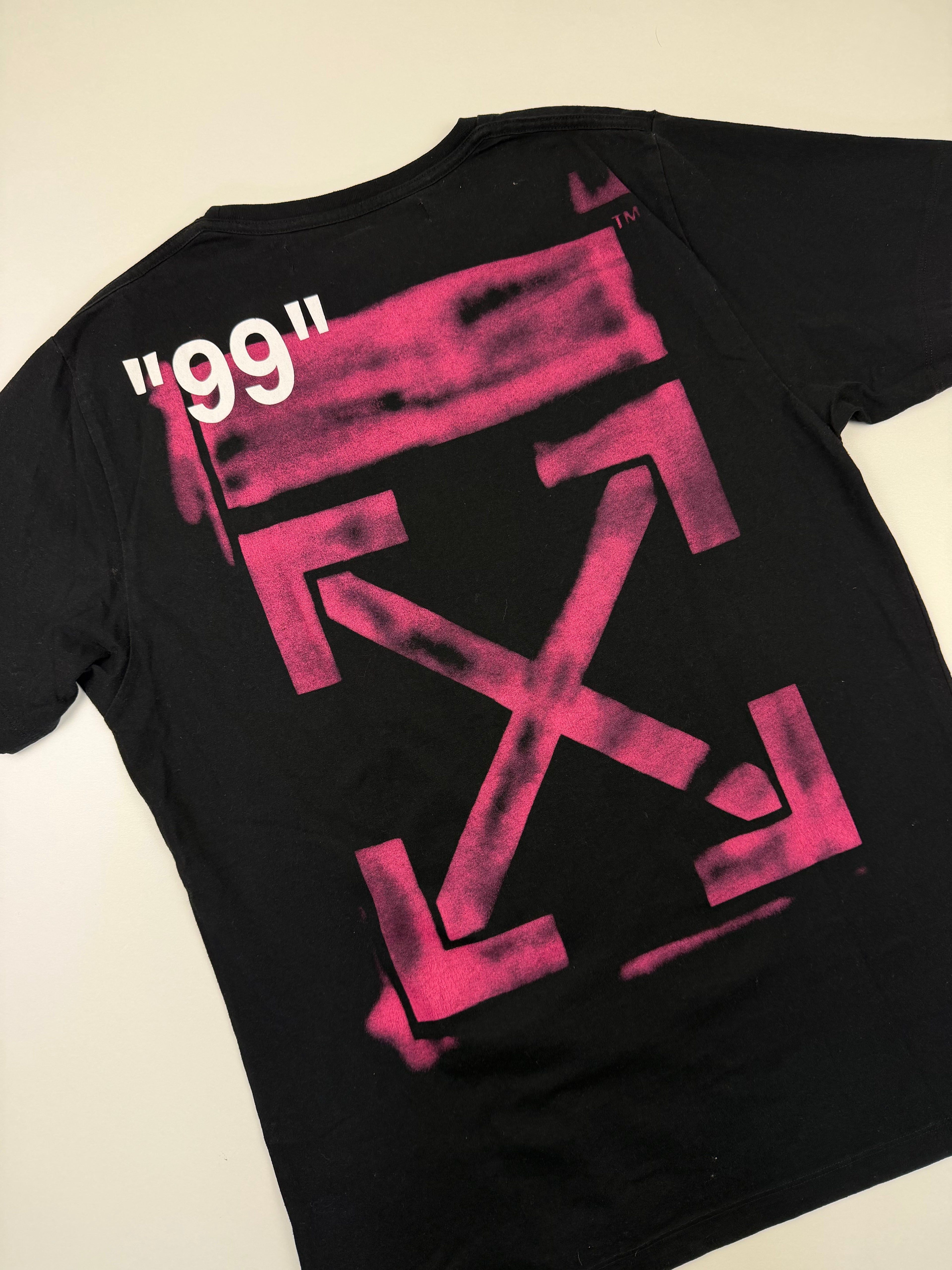 T-shirt Off-White “Stencil Arrow” Oversized – Taille XL – Noir