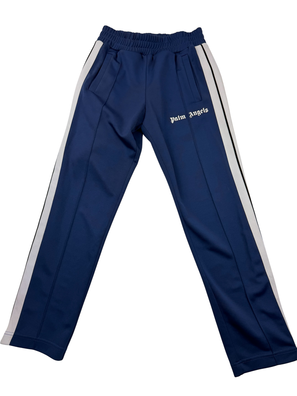 Jogging Palm Angels – Bleu marine – Bandes blanches – Taille S