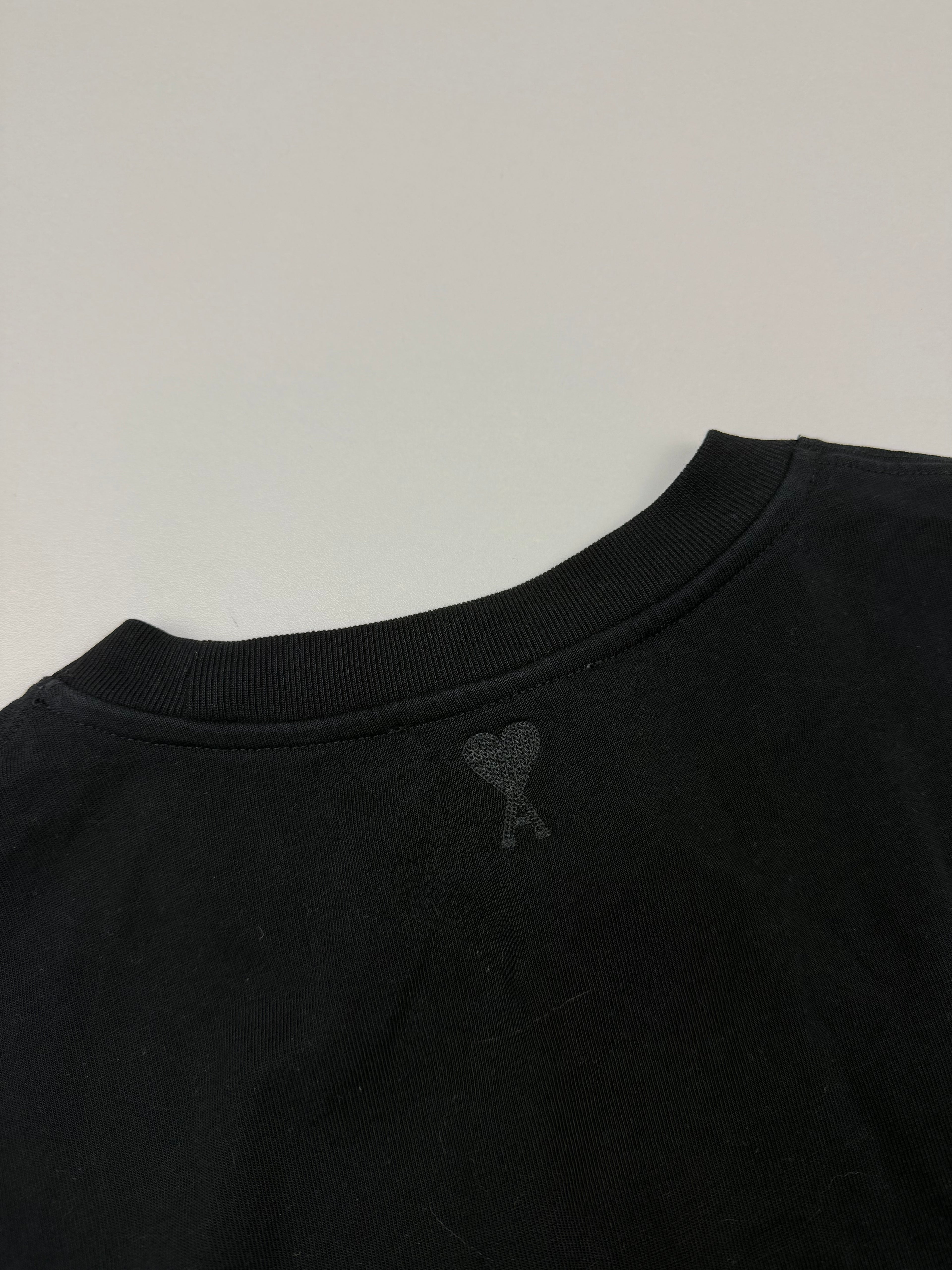 T-shirt AMI – Taille M – Noir