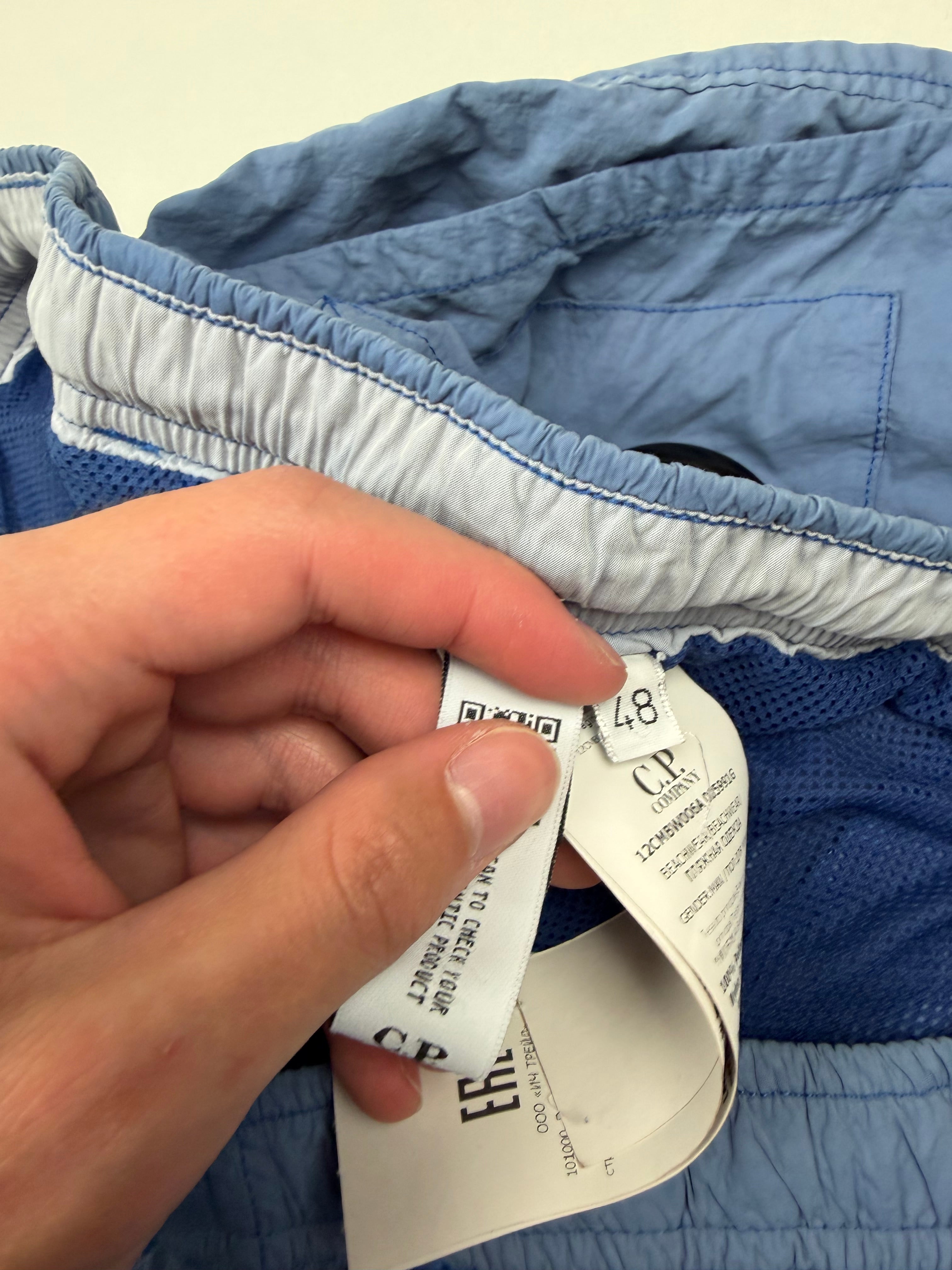 Short de Bain C.P. Company – Taille M / 48 – Bleu en Polyamide avec Logo