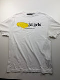 T-Shirt Palm Angels «Los Angeles Sprayed Logo» – Taille M – Blanc