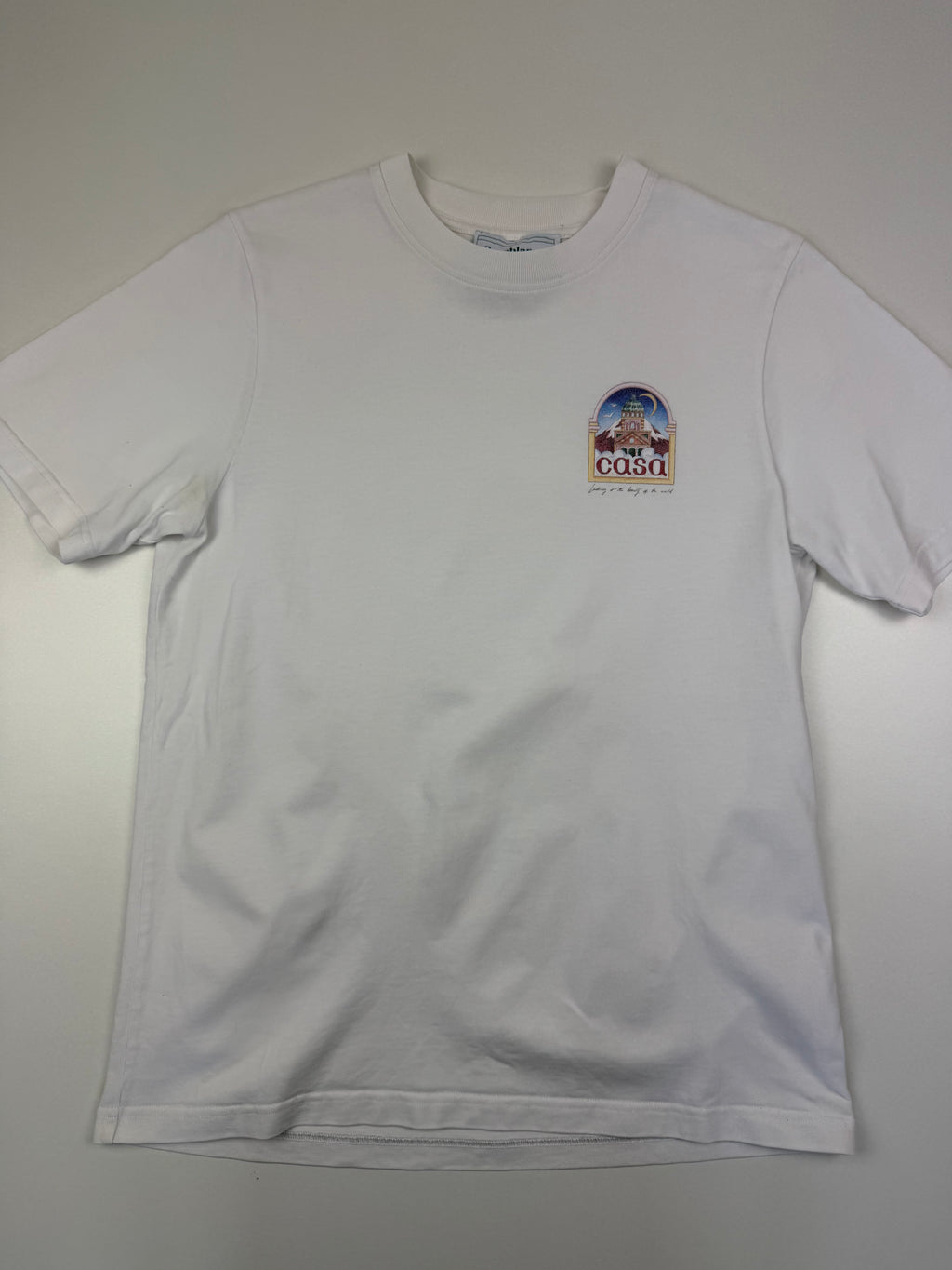 T-shirt Casablanca “Vue de l’Arche” – Taille M – Blanc