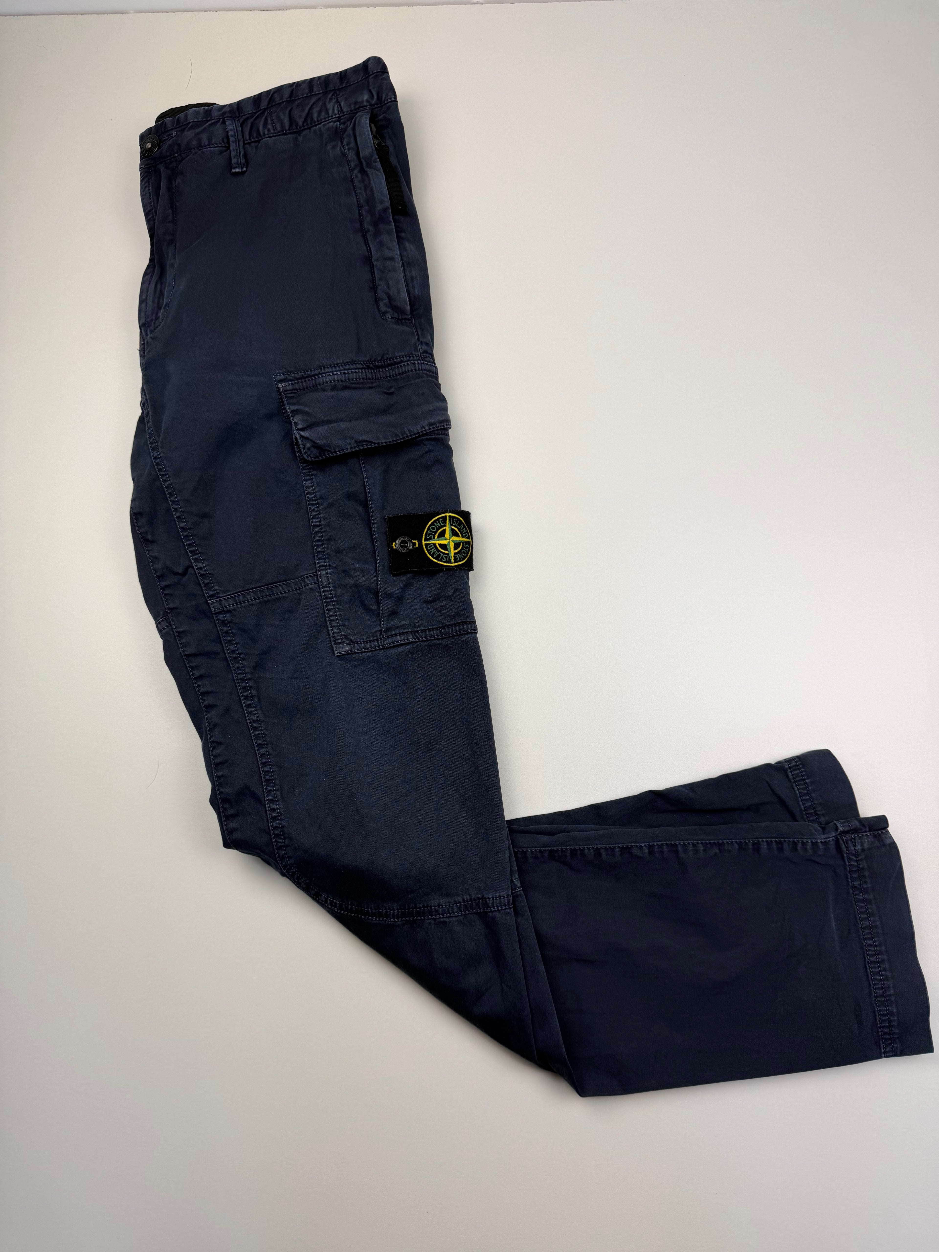 Cargo Stone Island – Taille M / W32 – Bleu Marine