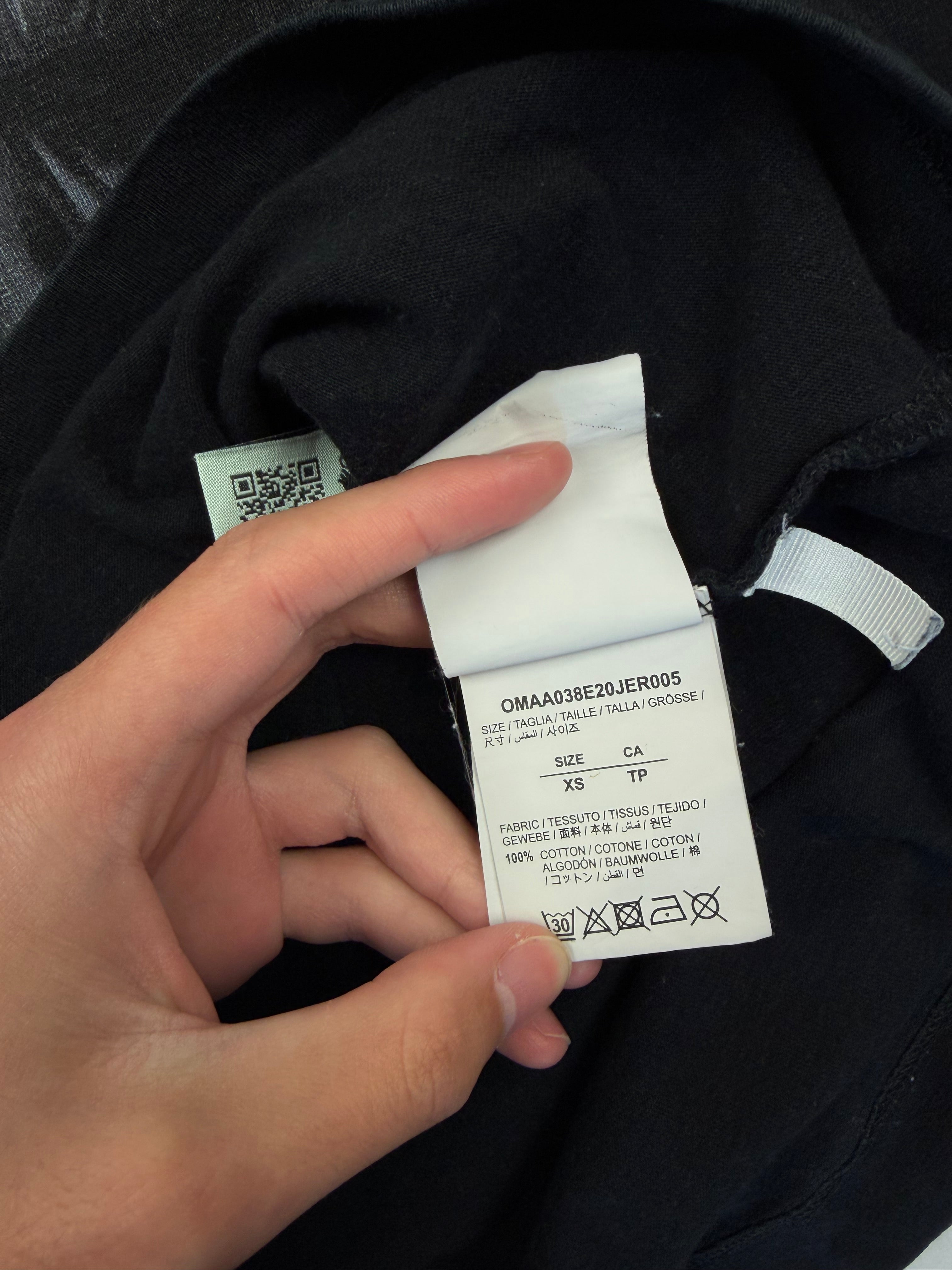 T-shirt Off-White “Caravaggio” – Taille XS (fit S/M) – Noir