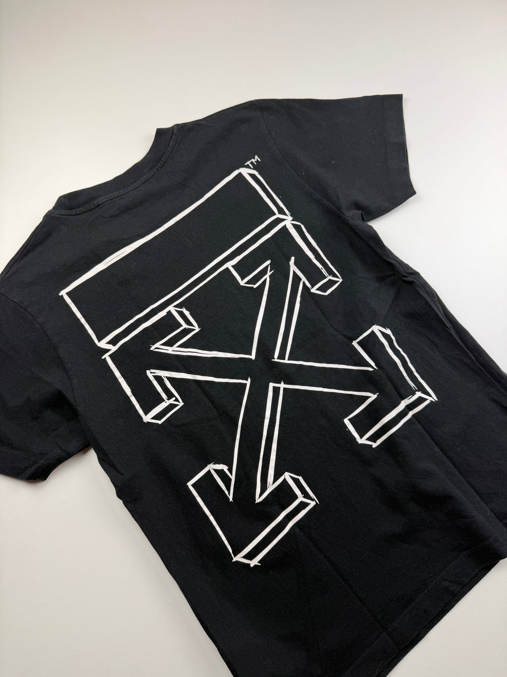 T-Shirt Off-White « 3D Arrows » – Taille S – Noir