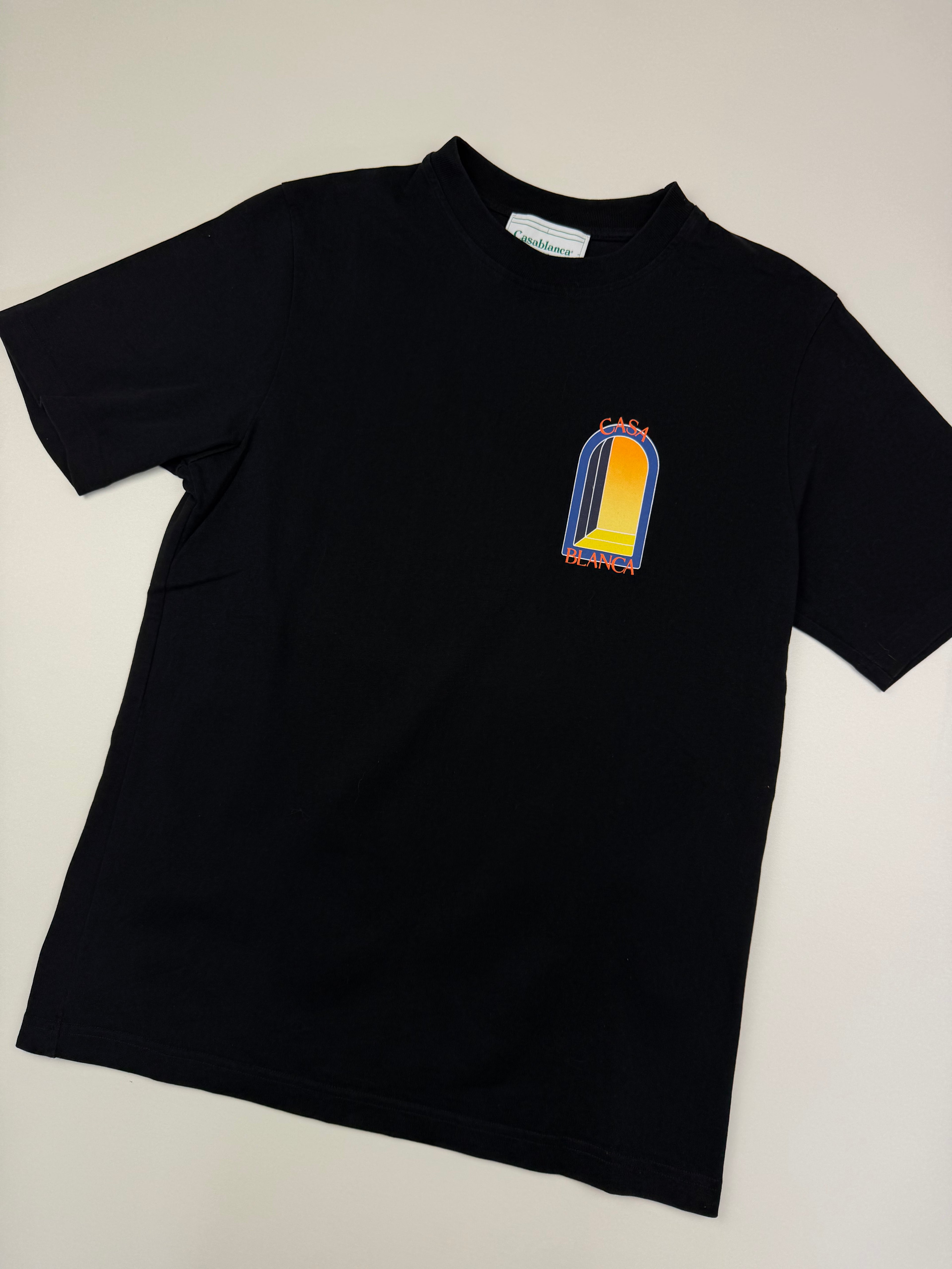 T-shirt Casablanca “L’Arche de Nuit” – Taille S – Noir