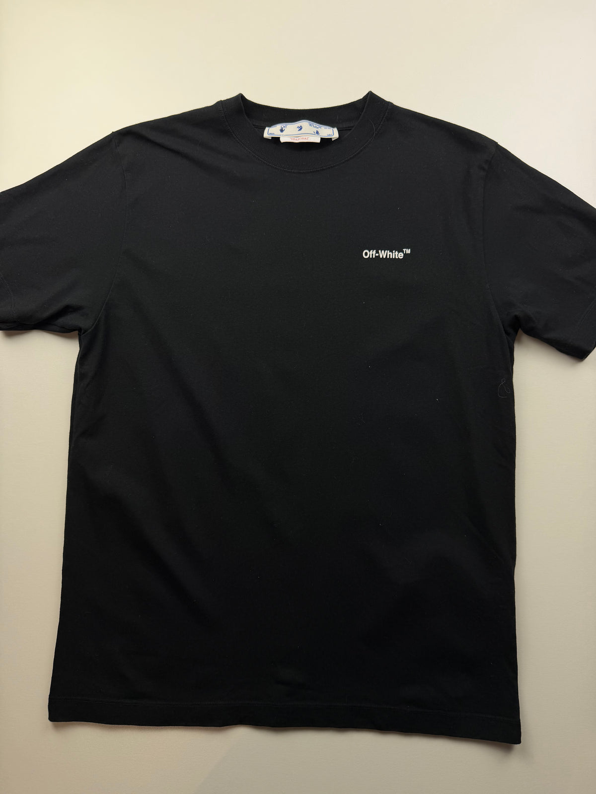 T-Shirt Off-White « Chain Arrows » – Taille L – Noir