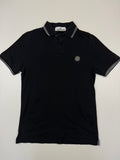 Polo Stone Island – Taille S – Noir