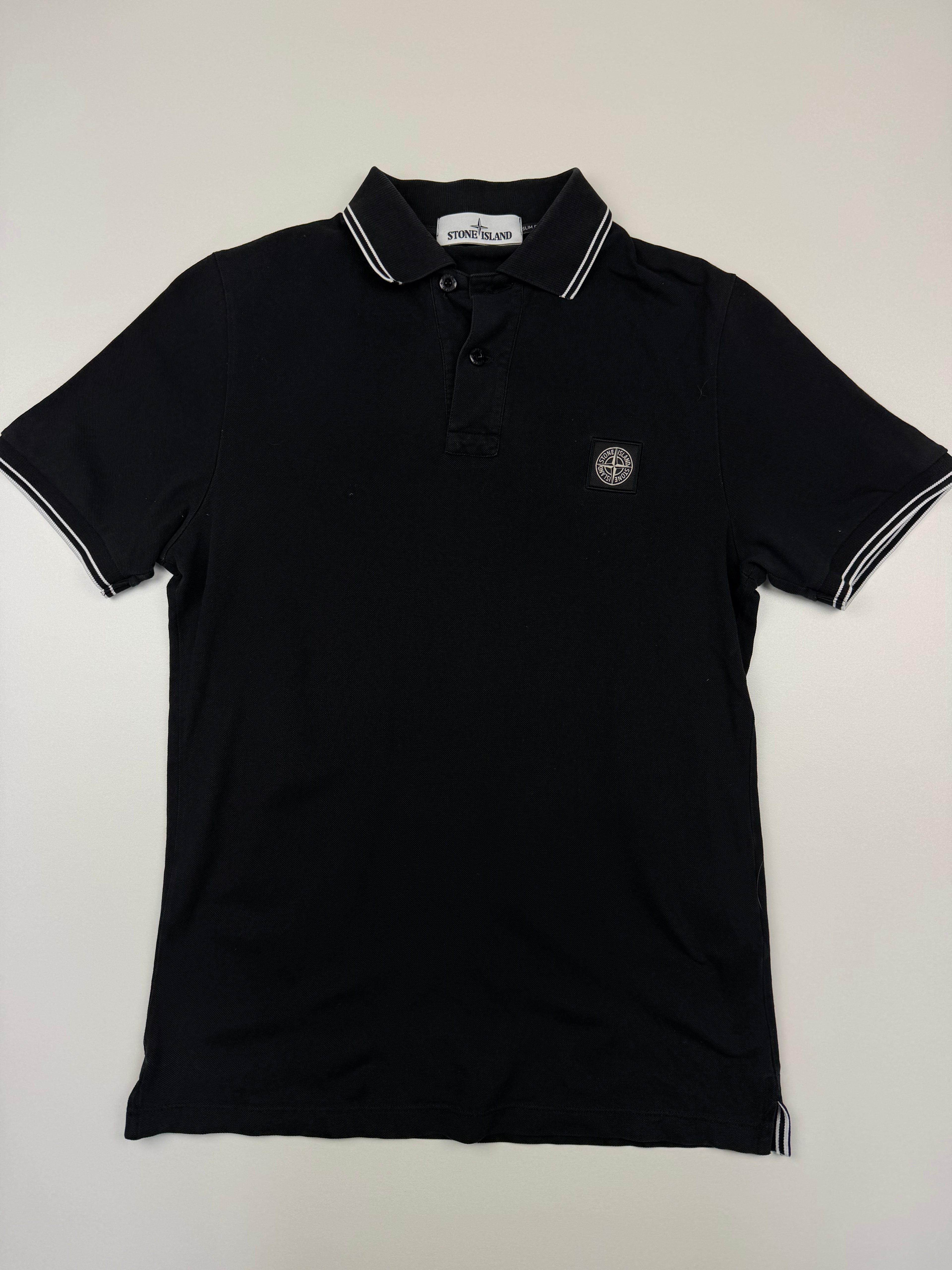 Polo Stone Island – Taille S – Noir