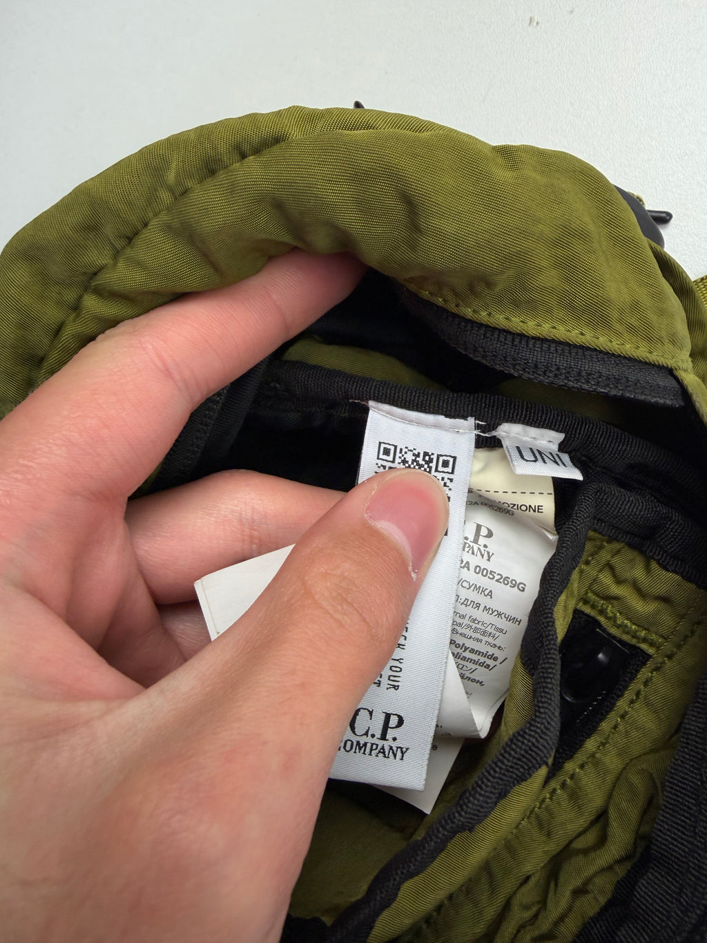 Sacoche Banane C.P. Company – Kaki