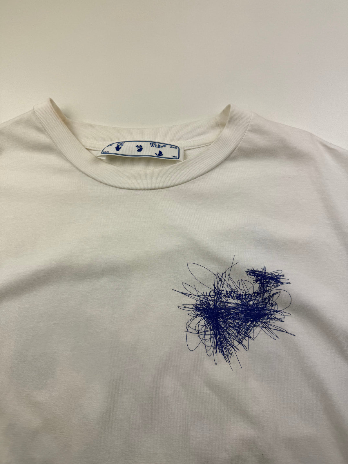 T-Shirt Off-White «Pen Arrows» – Taille L – Blanc
