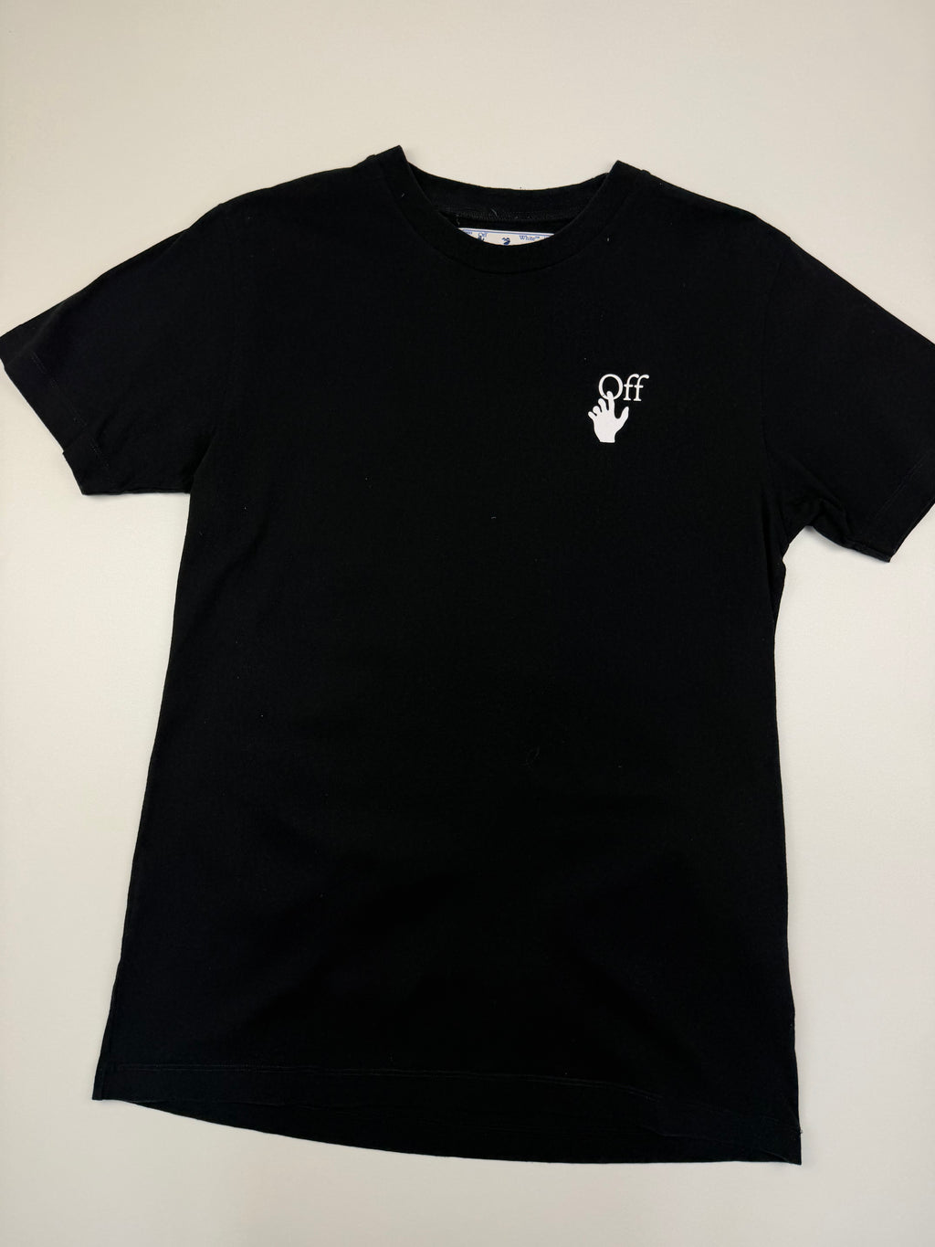 T-shirt Off-White “Agreement” – Taille M – Noir
