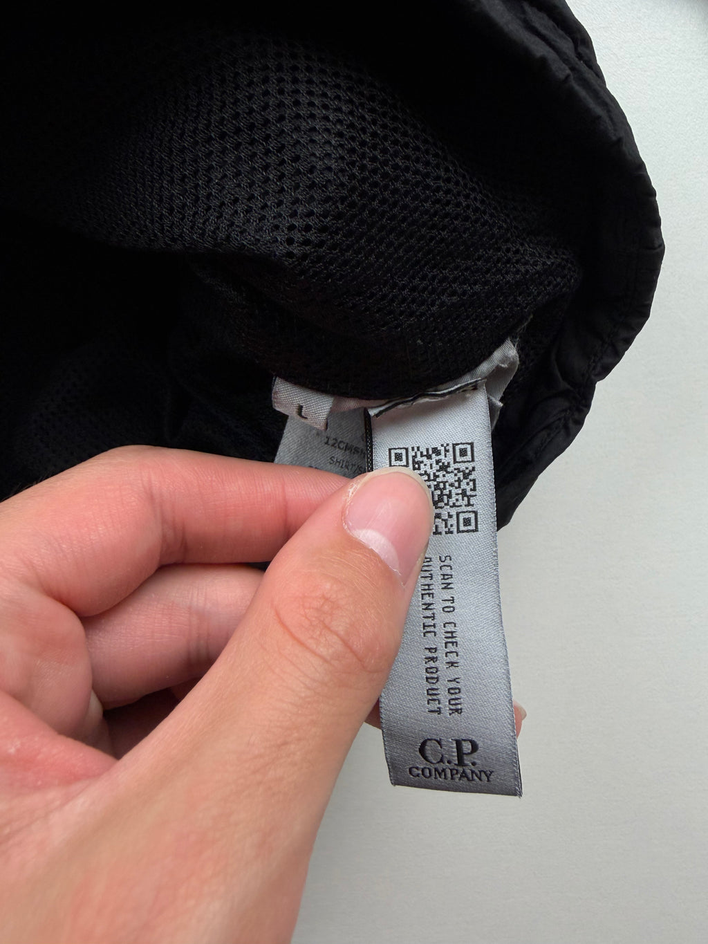 Veste Chemise C.P. Company – Taille L – Noir – Nylon