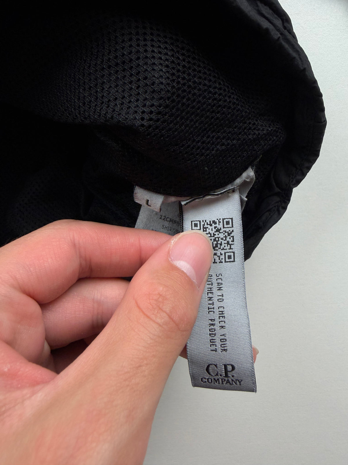 Veste Chemise C.P. Company – Taille L – Noir – Nylon