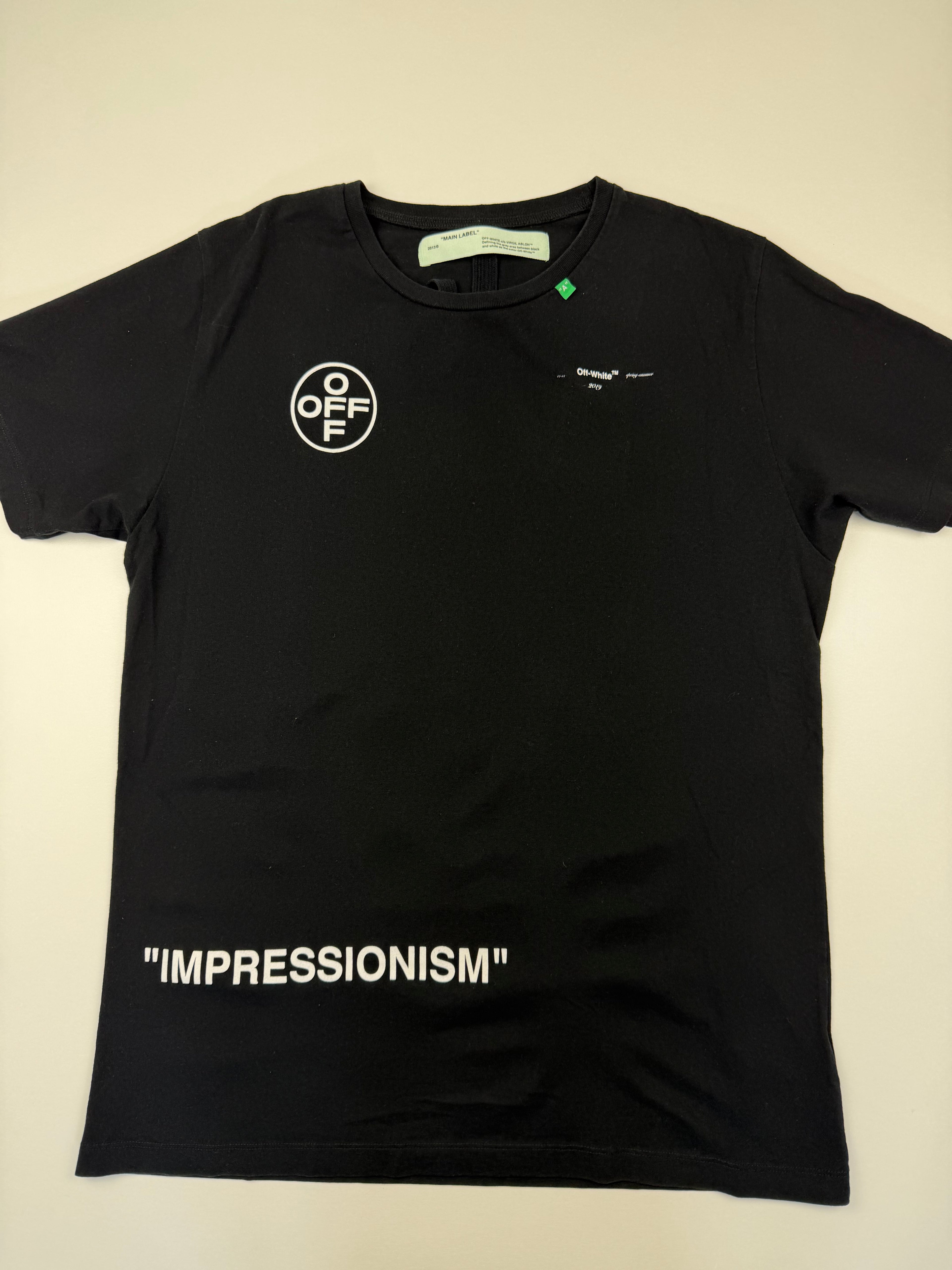 T-shirt Off-White “Stencil Arrow” Oversized – Taille XL – Noir