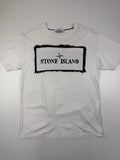 T-shirt Stone Island “Peinture” – Taille M – Blanc