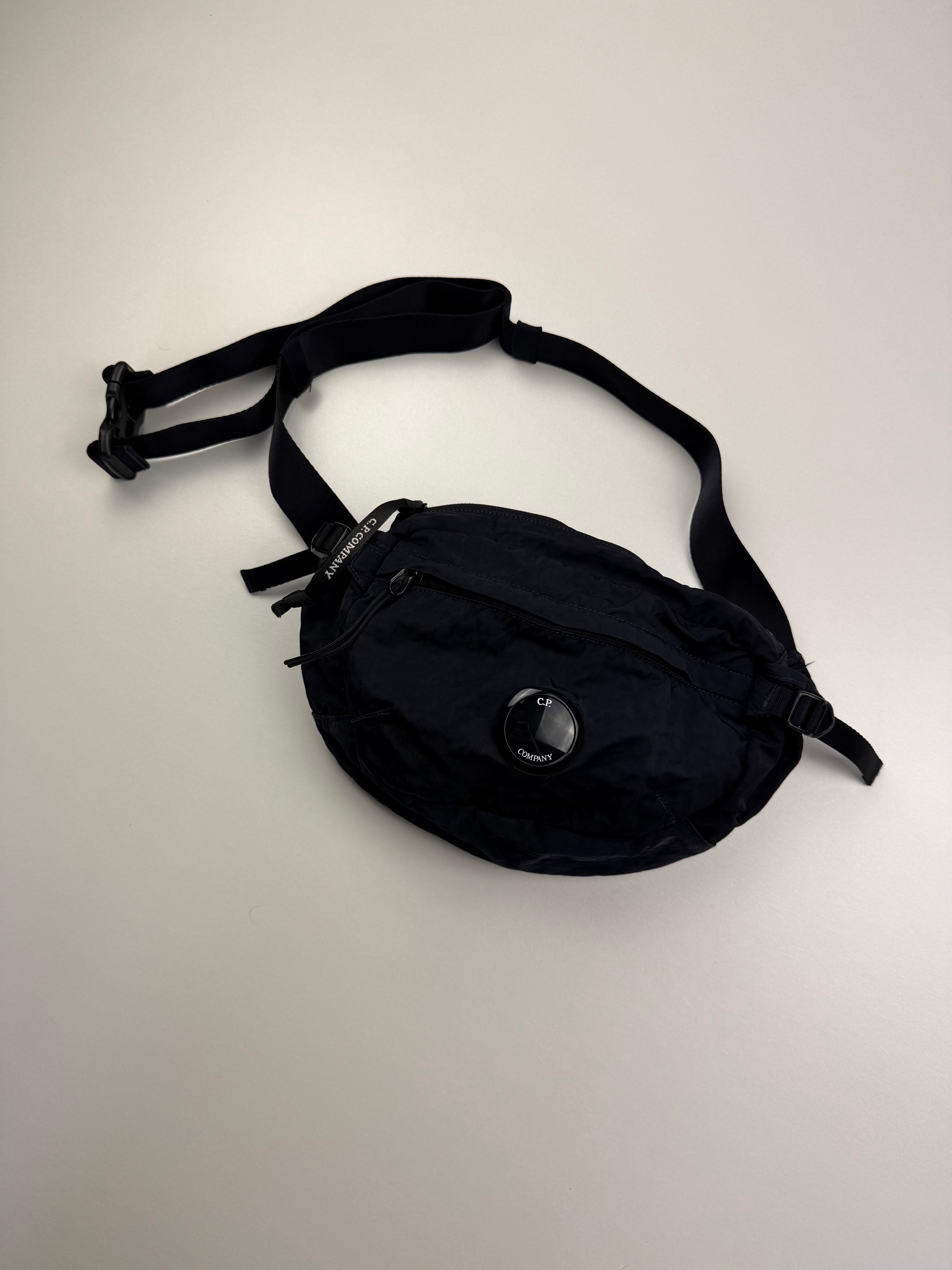 Sacoche Banane C.P. Company – Bleu Nuit / Noir