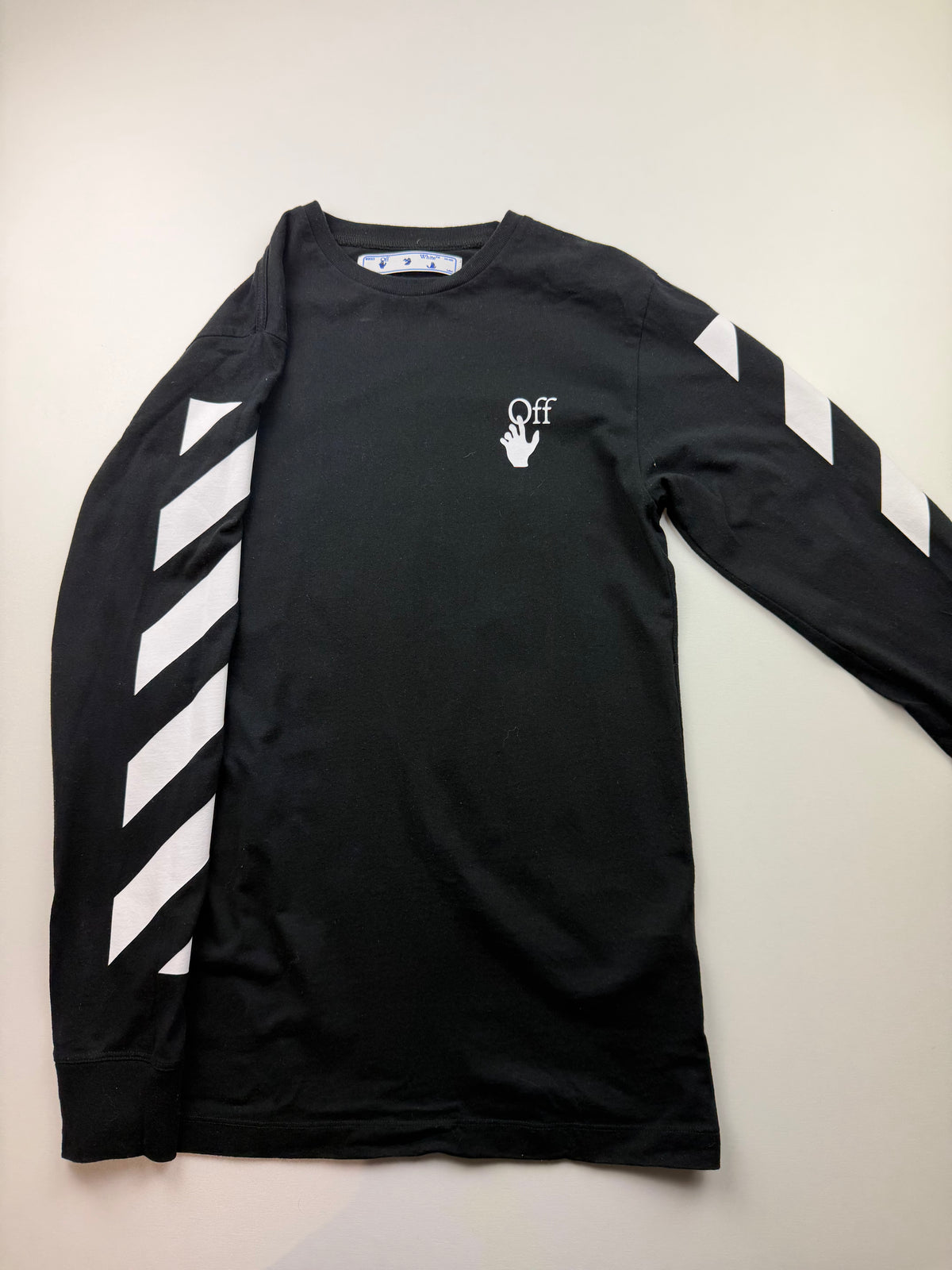 Longsleeve Off-White Agreement – Taille S – Noir