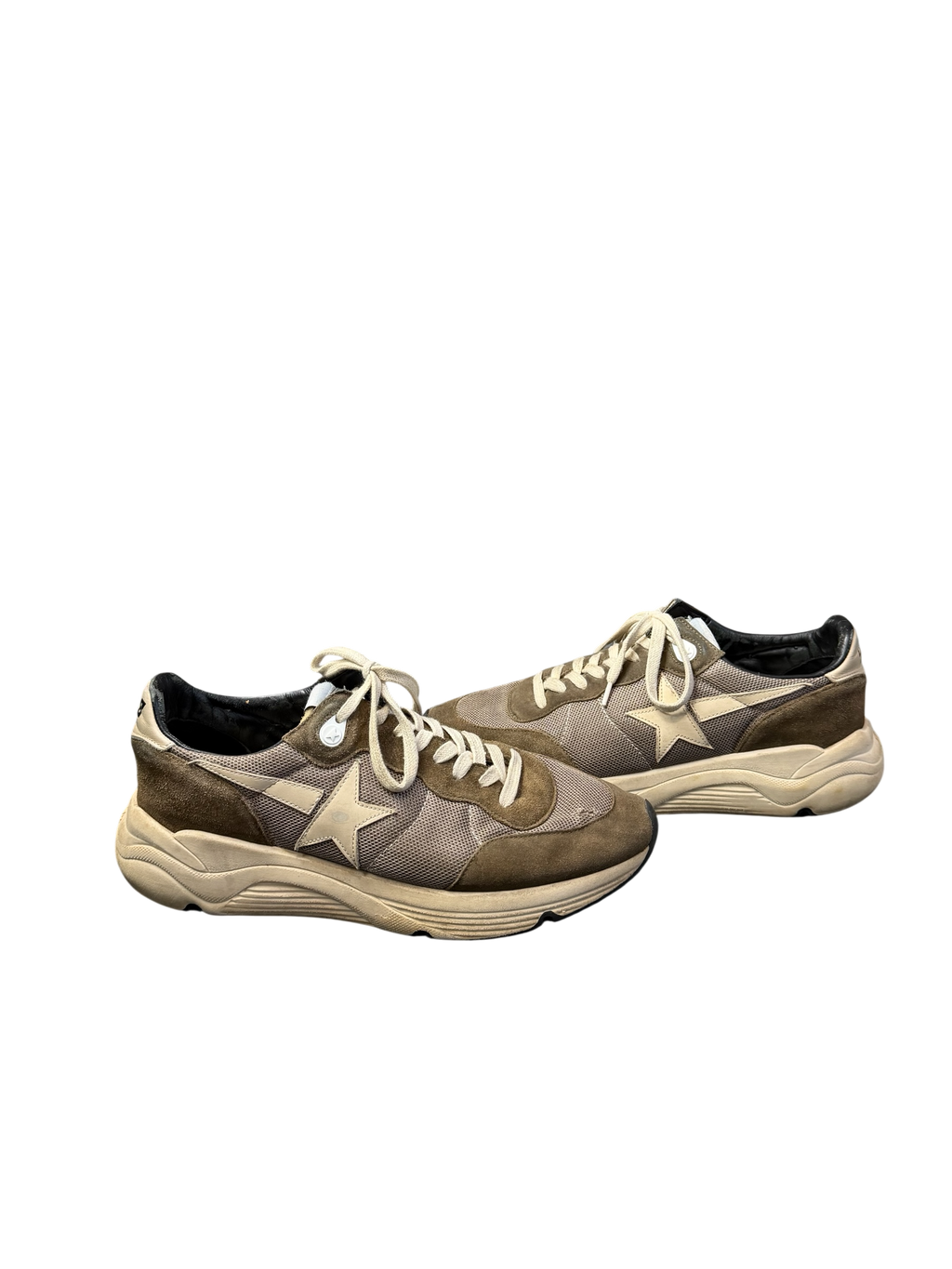 Basket Golden Goose Running – Taille 41 – Kaki