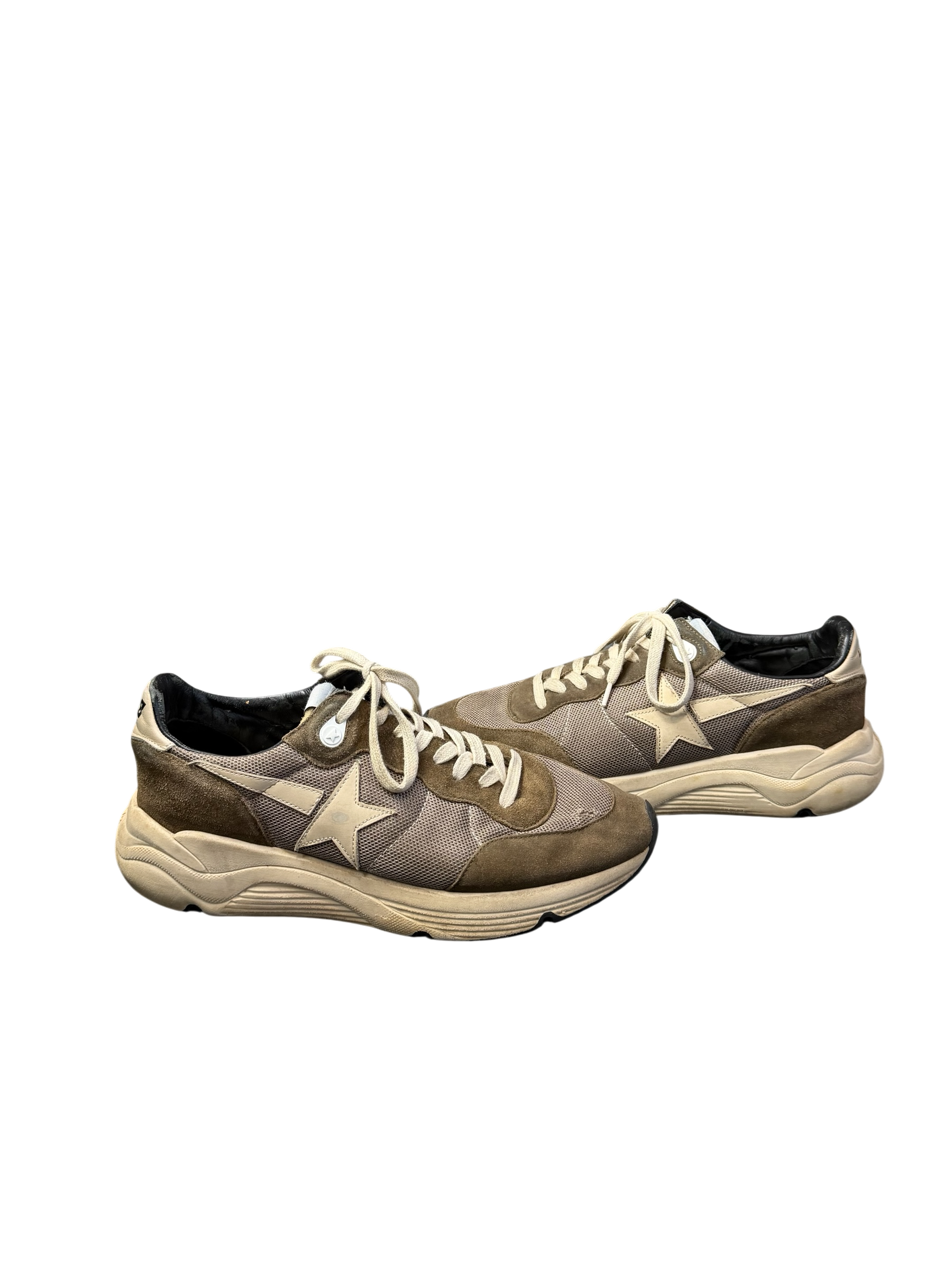 Basket Golden Goose Running – Taille 41 – Kaki