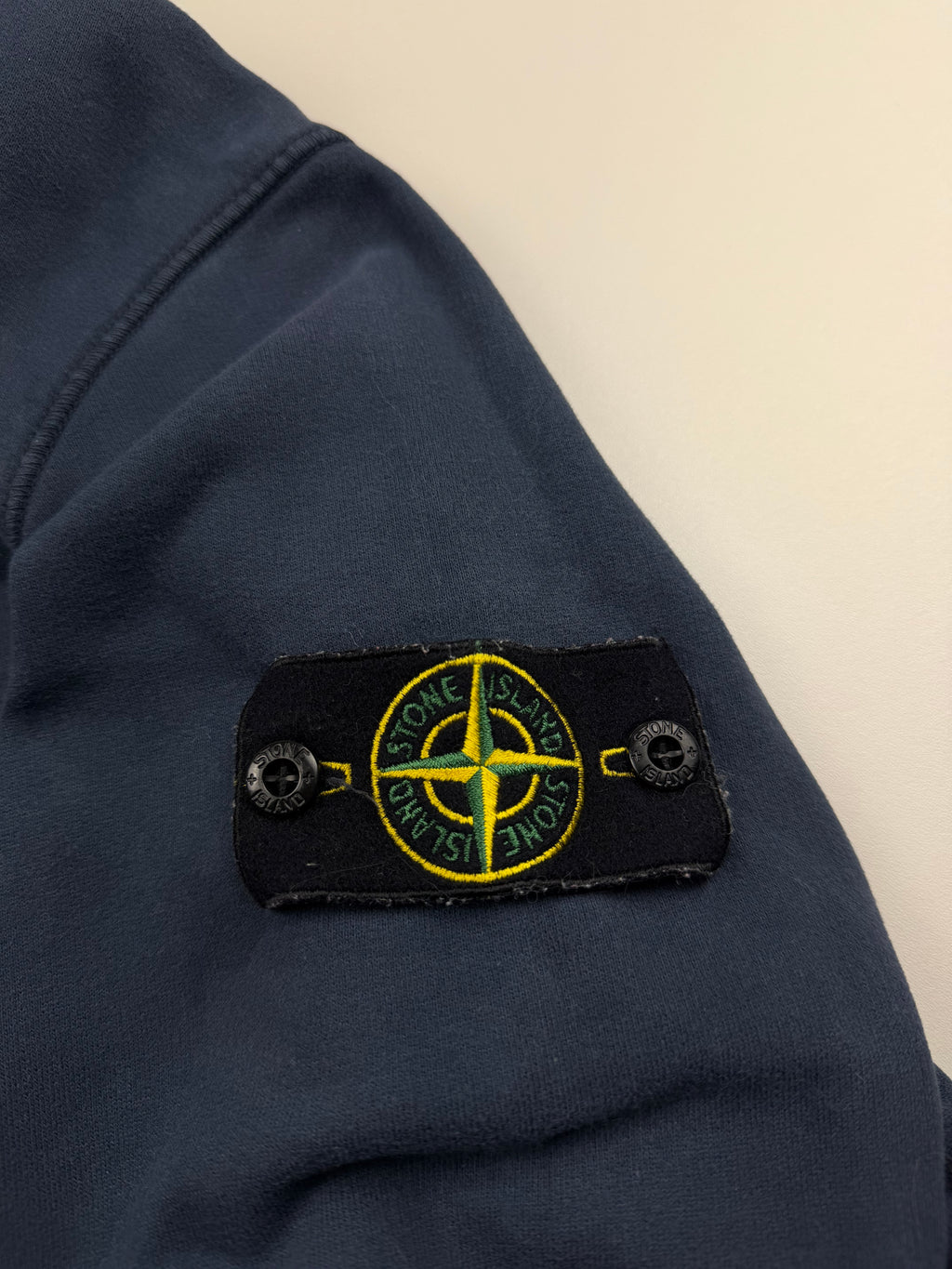 Pull Crewneck Stone Island – Taille XL – Bleu Marine