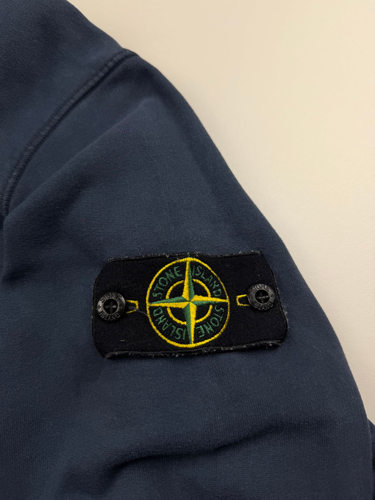 Pull Crewneck Stone Island – Taille XL – Bleu Marine
