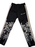 Jogging Palm Angels – Noir / Off White – Motif Palmier – Taille L