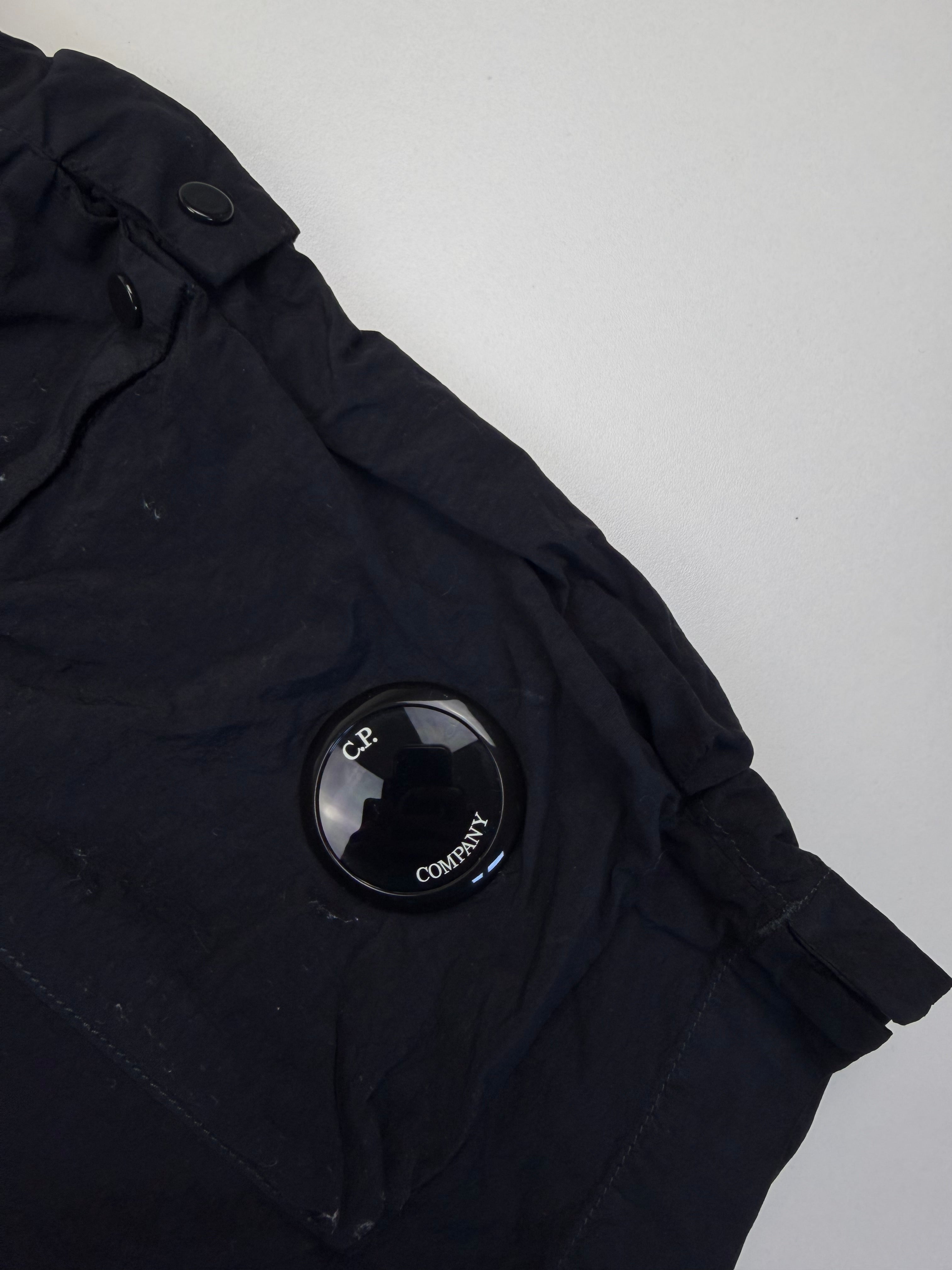 Short nylon C.P. Company – Taille M / 48 – Noir avec Logo