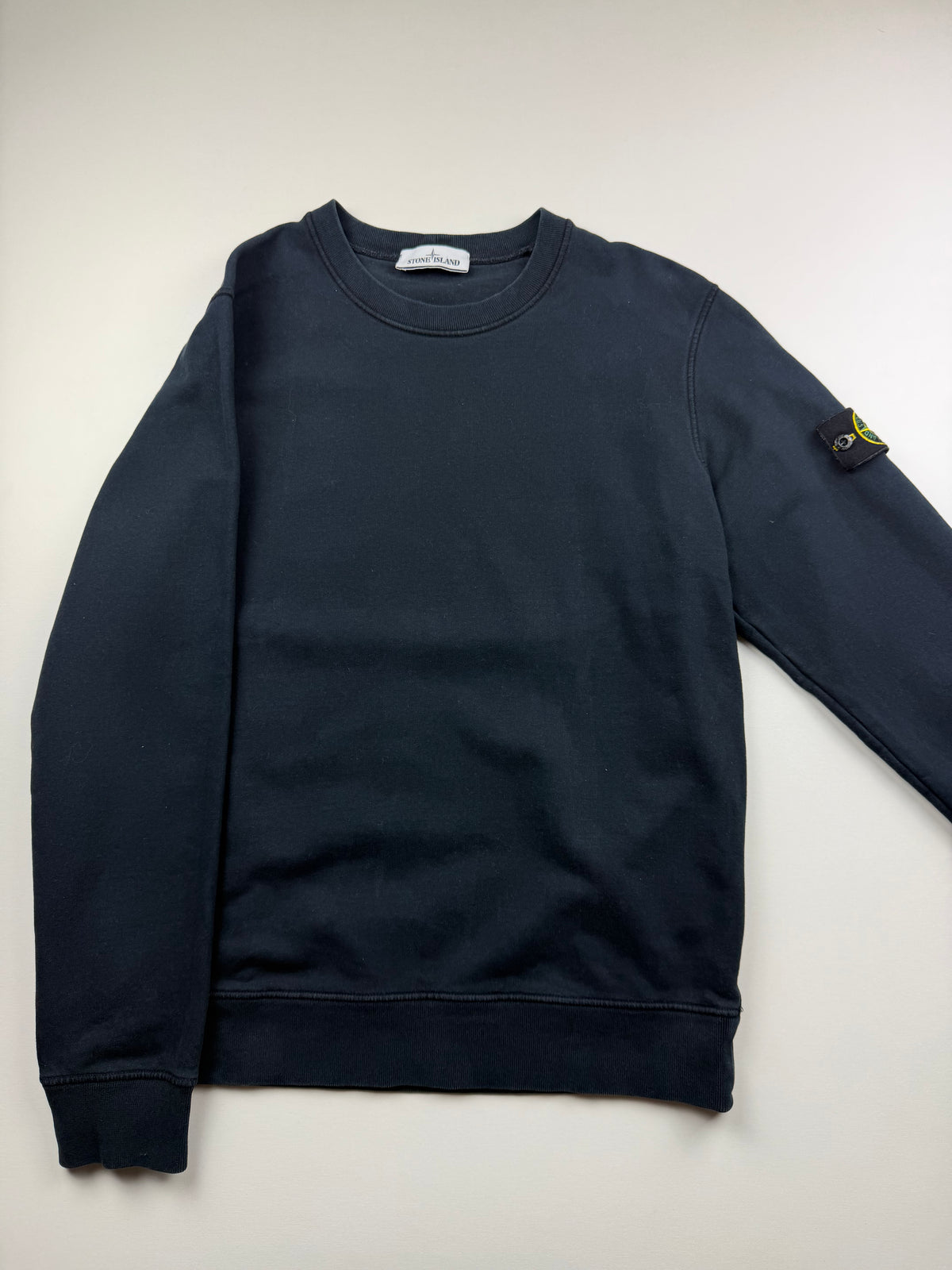 Pull Crewneck Stone Island – Taille L – Bleu Marine