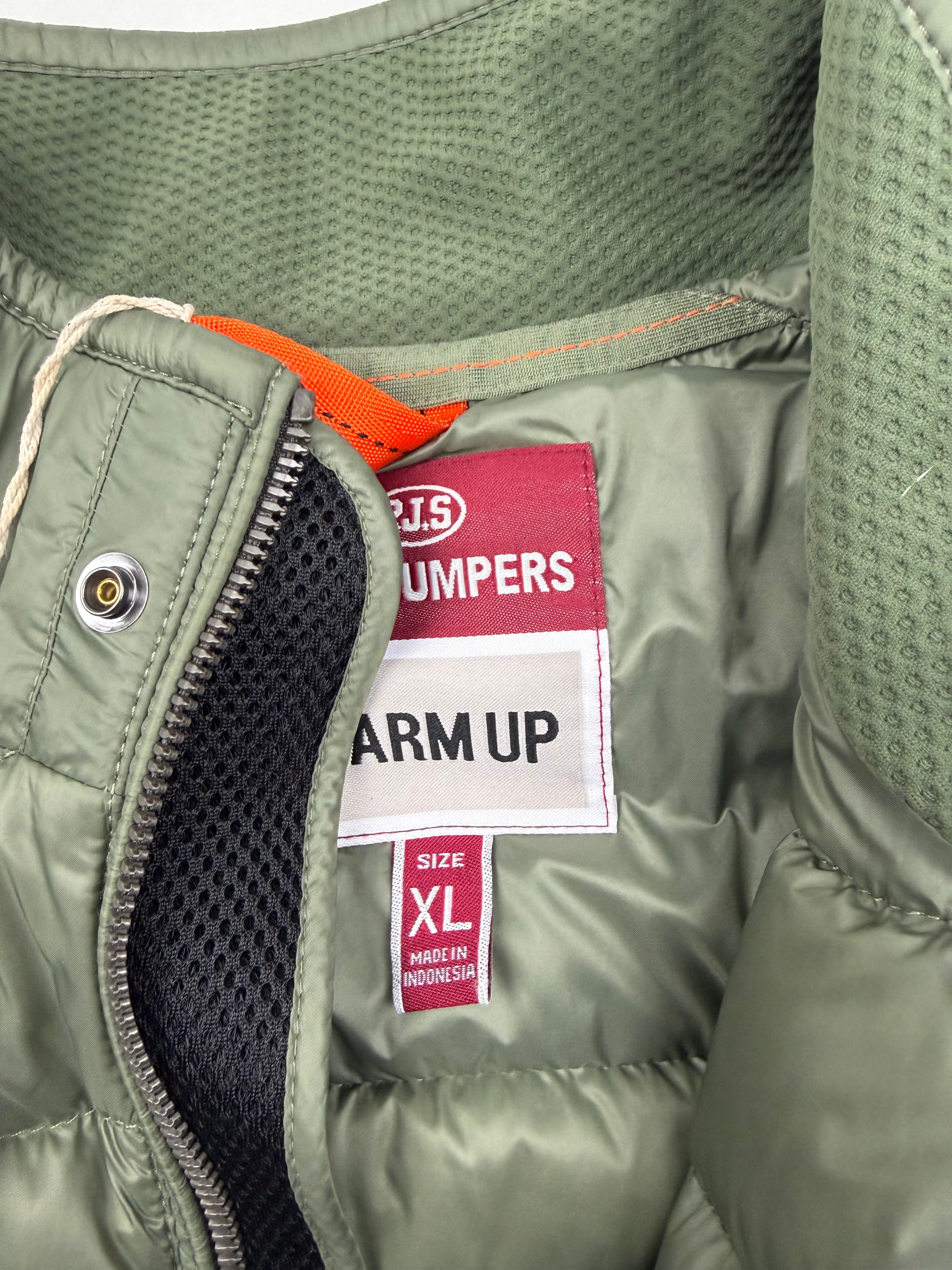 Veste Parajumpers “Jayden Warm Up” – Taille XL – Vert/Kaki – Neuve