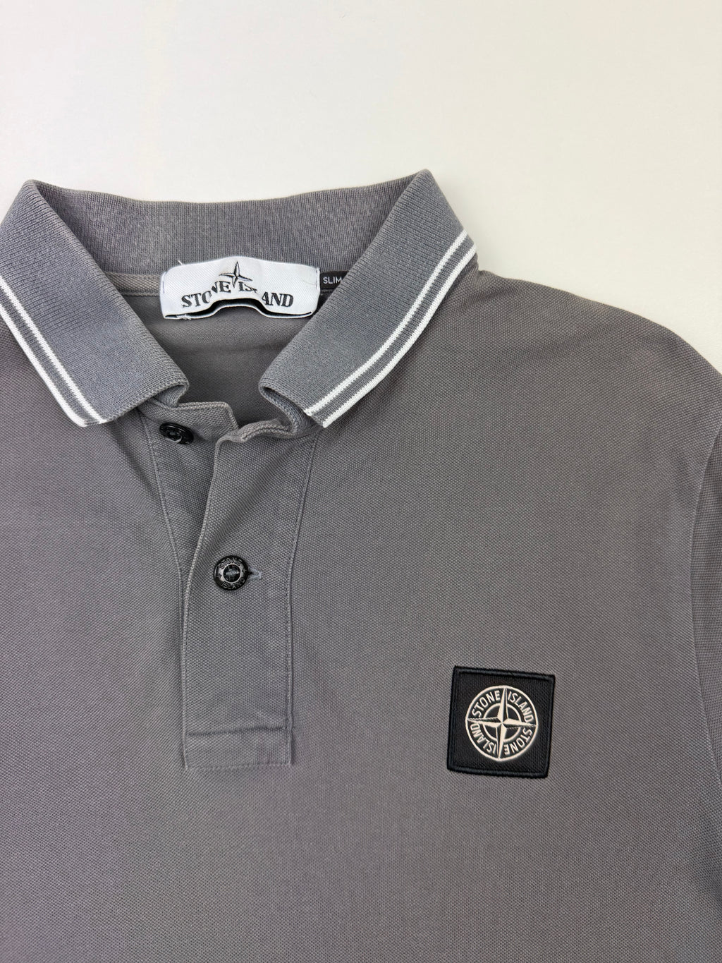 Polo Stone Island – Taille S – Gris