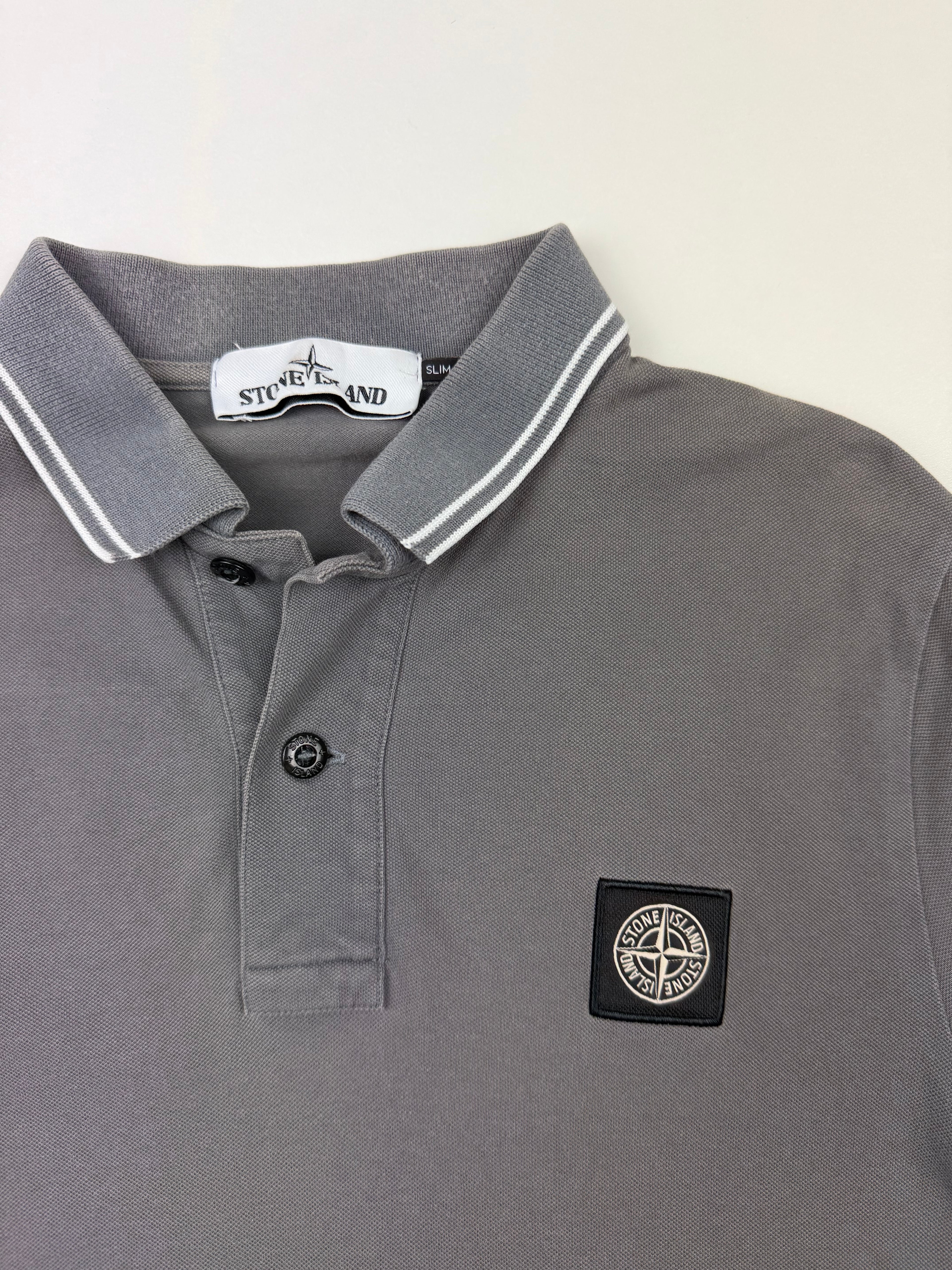 Polo Stone Island – Taille S – Gris