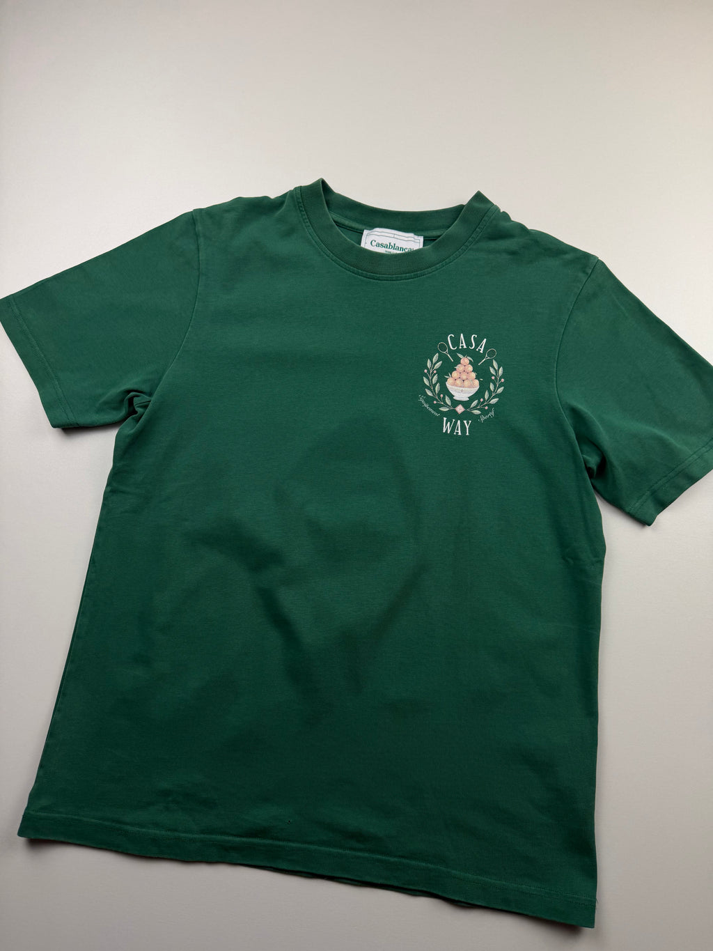 T-Shirt Casablanca « Casa Way » – Taille S – Vert