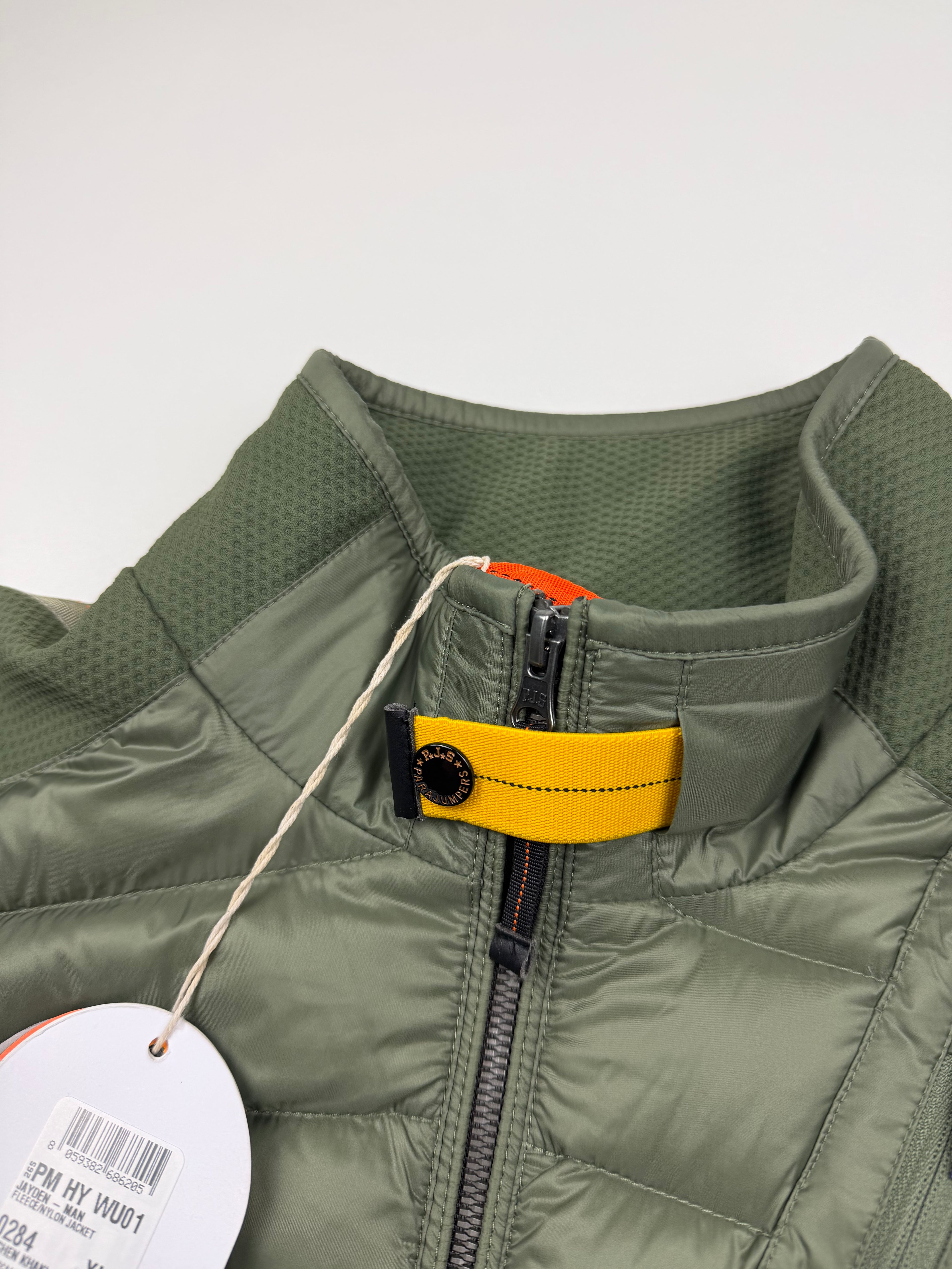 Veste Parajumpers “Jayden Warm Up” – Taille XL – Vert/Kaki – Neuve