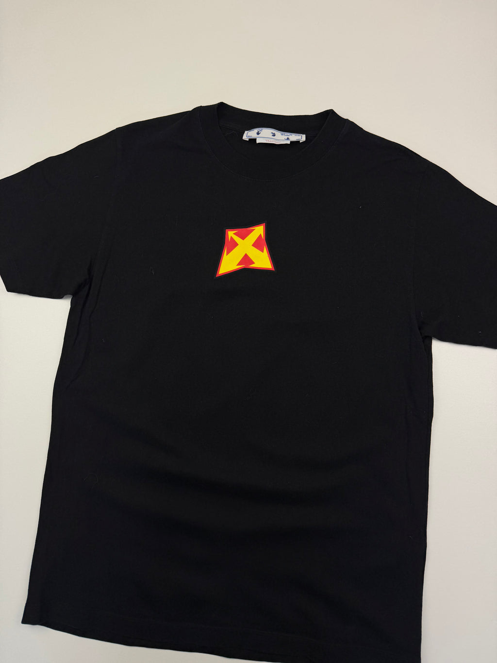 T-shirt Off-White “Thunder” – Taille M – Noir