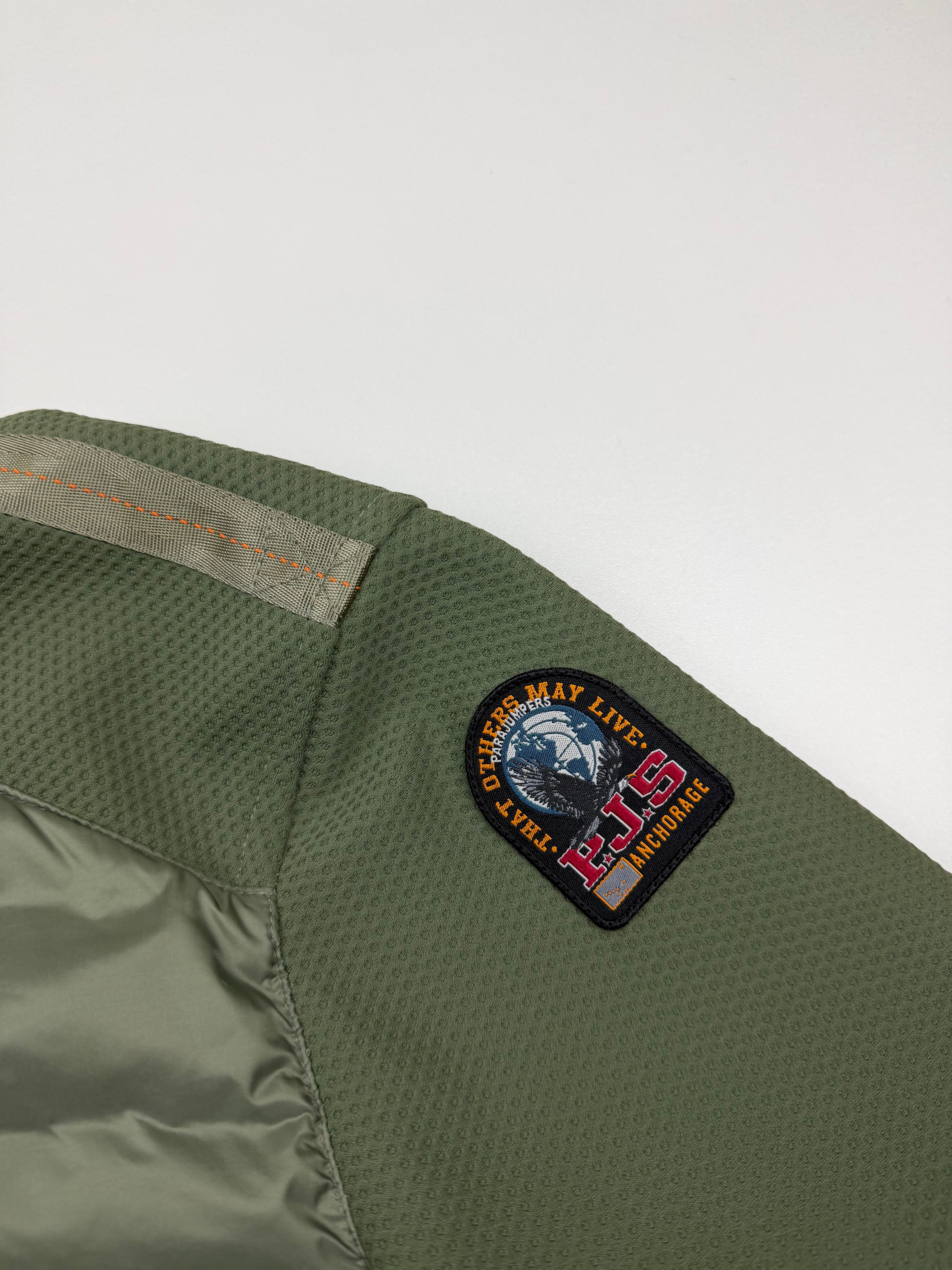 Veste Parajumpers “Jayden Warm Up” – Taille XL – Vert/Kaki – Neuve