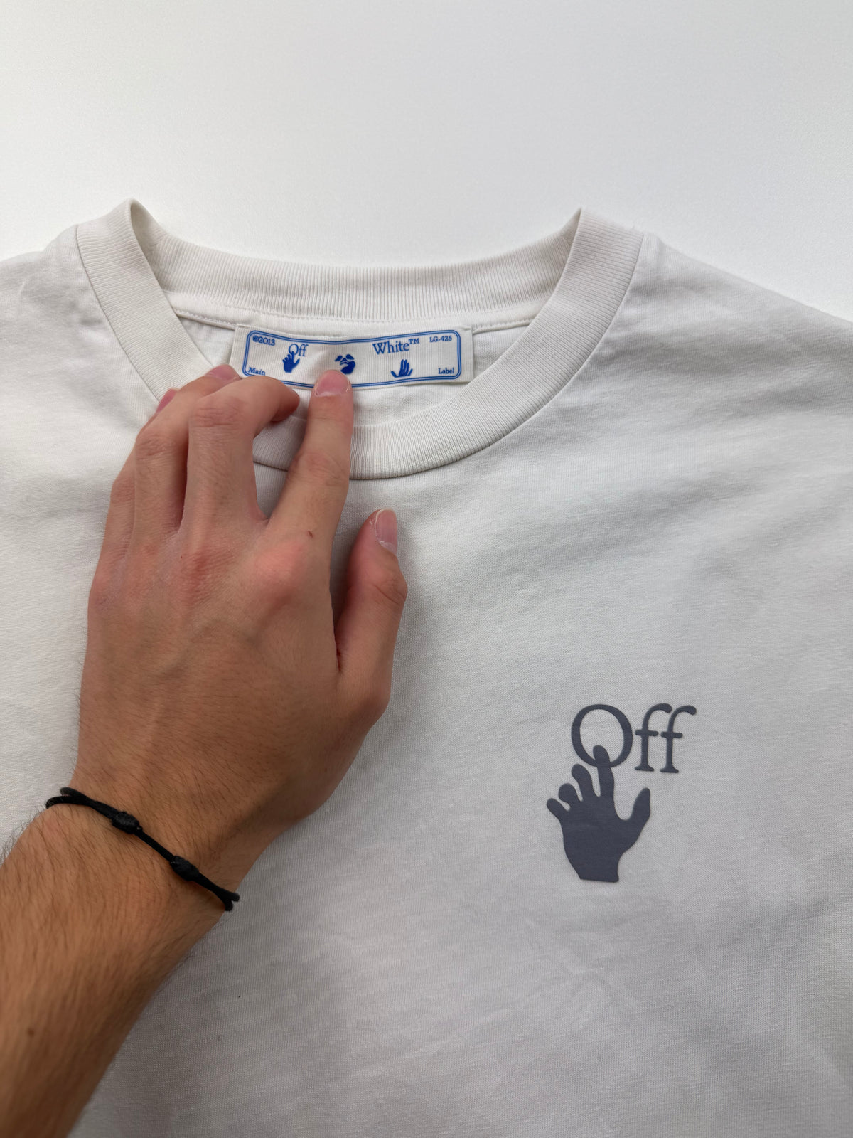 T-Shirt Off-White « Chine Arrows » – Taille S – Blanc