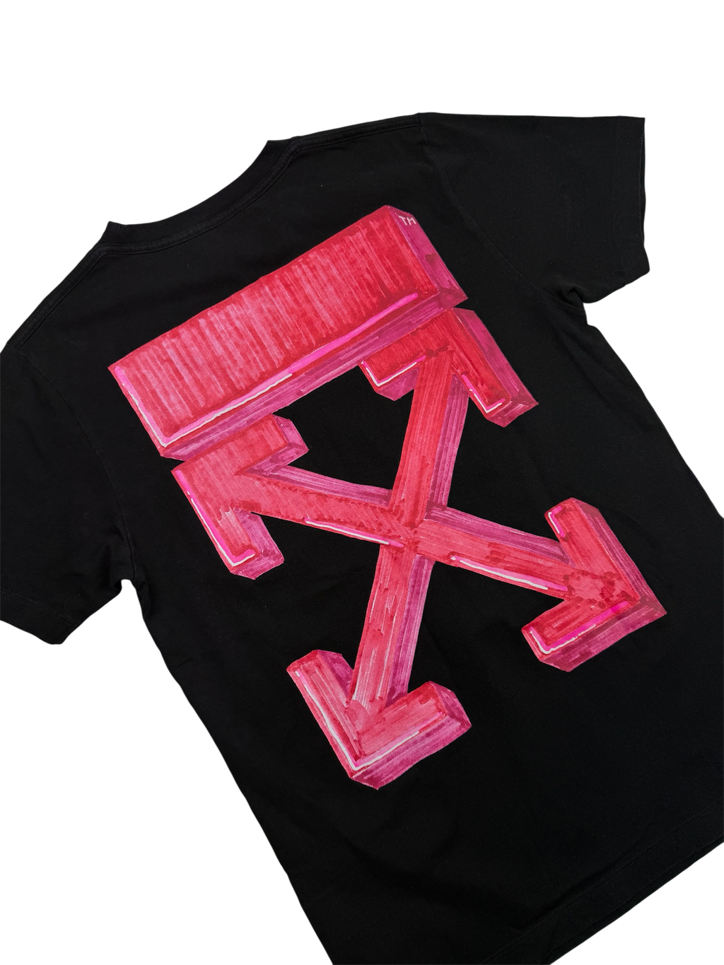 T-shirt Off-White “Back Arrows Sketch” – Taille M – Noir