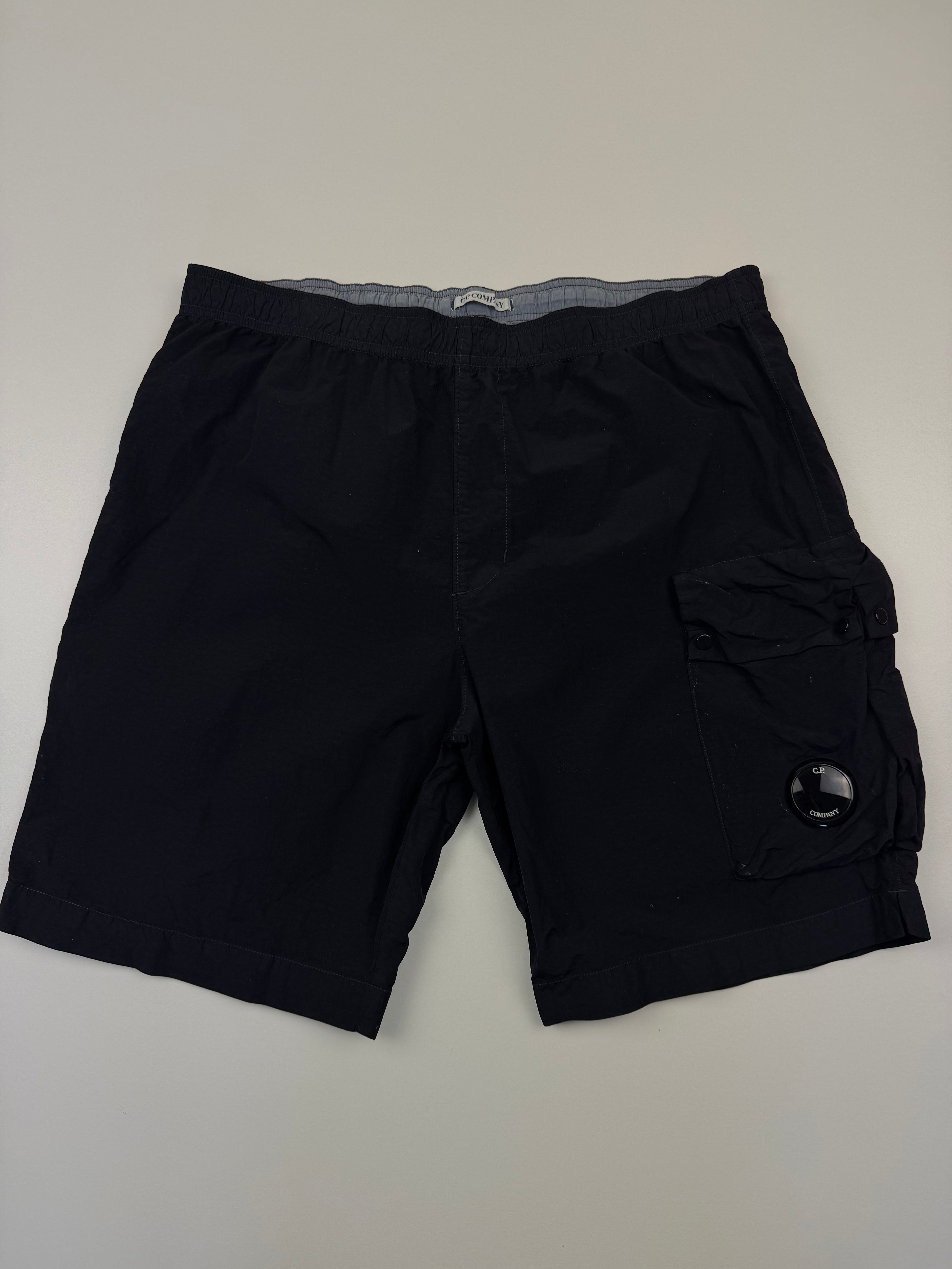 Short nylon C.P. Company – Taille M / 48 – Noir avec Logo