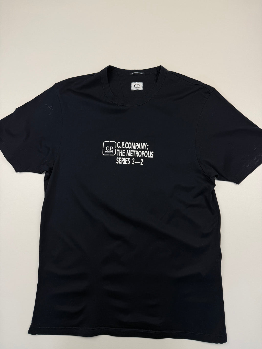T-shirt C.P. Company “Metropolis Series” – Taille M – Bleu Marine