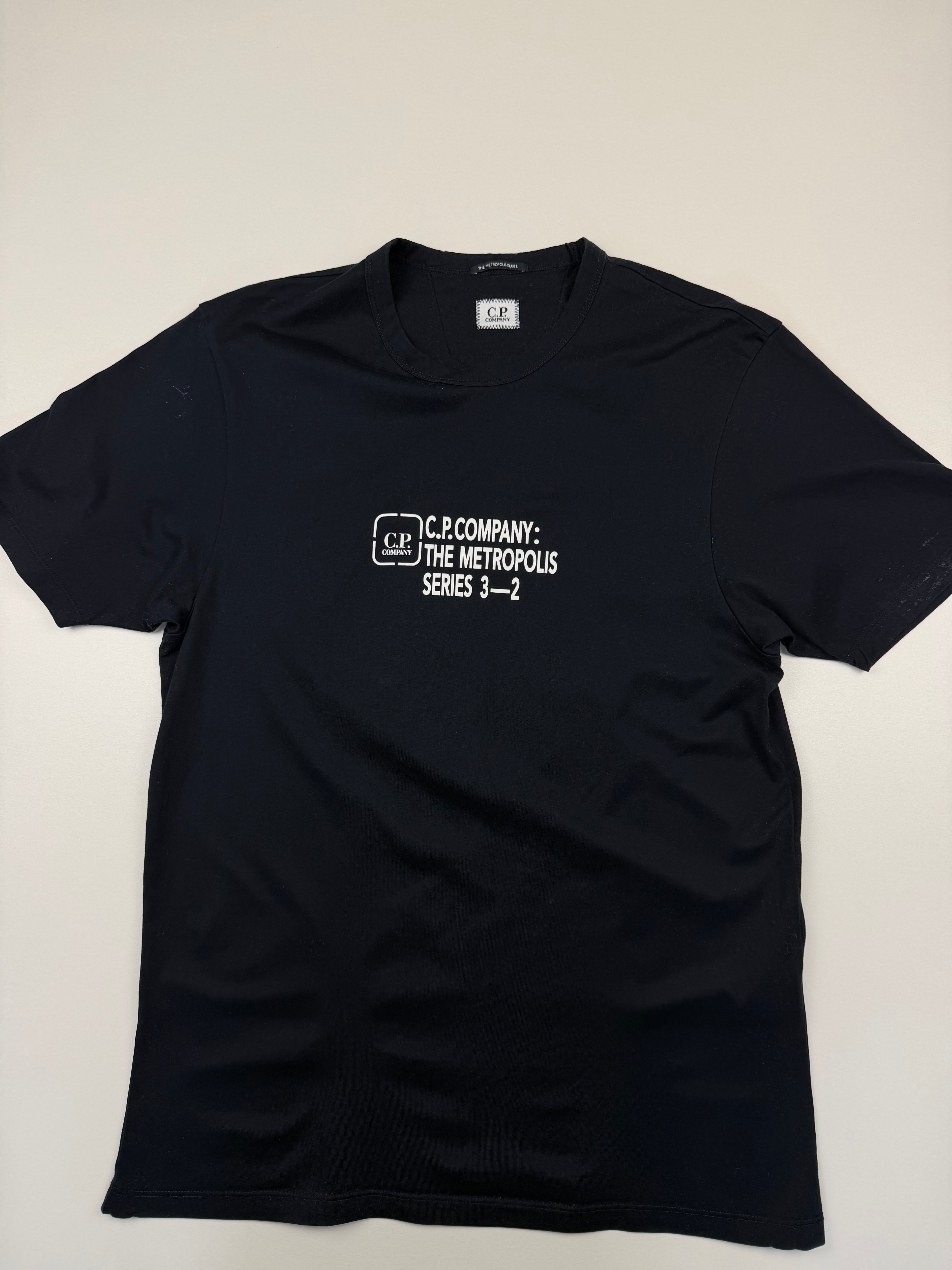 T-shirt C.P. Company “Metropolis Series” – Taille M – Bleu Marine