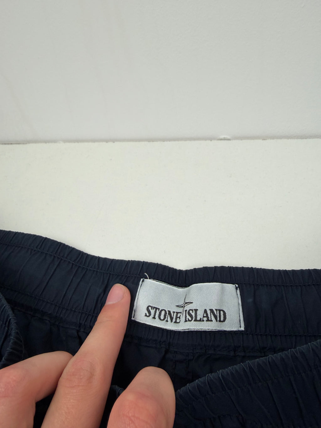 Cargo Nylon Stone Island – Taille M / W32 – Bleu Marine