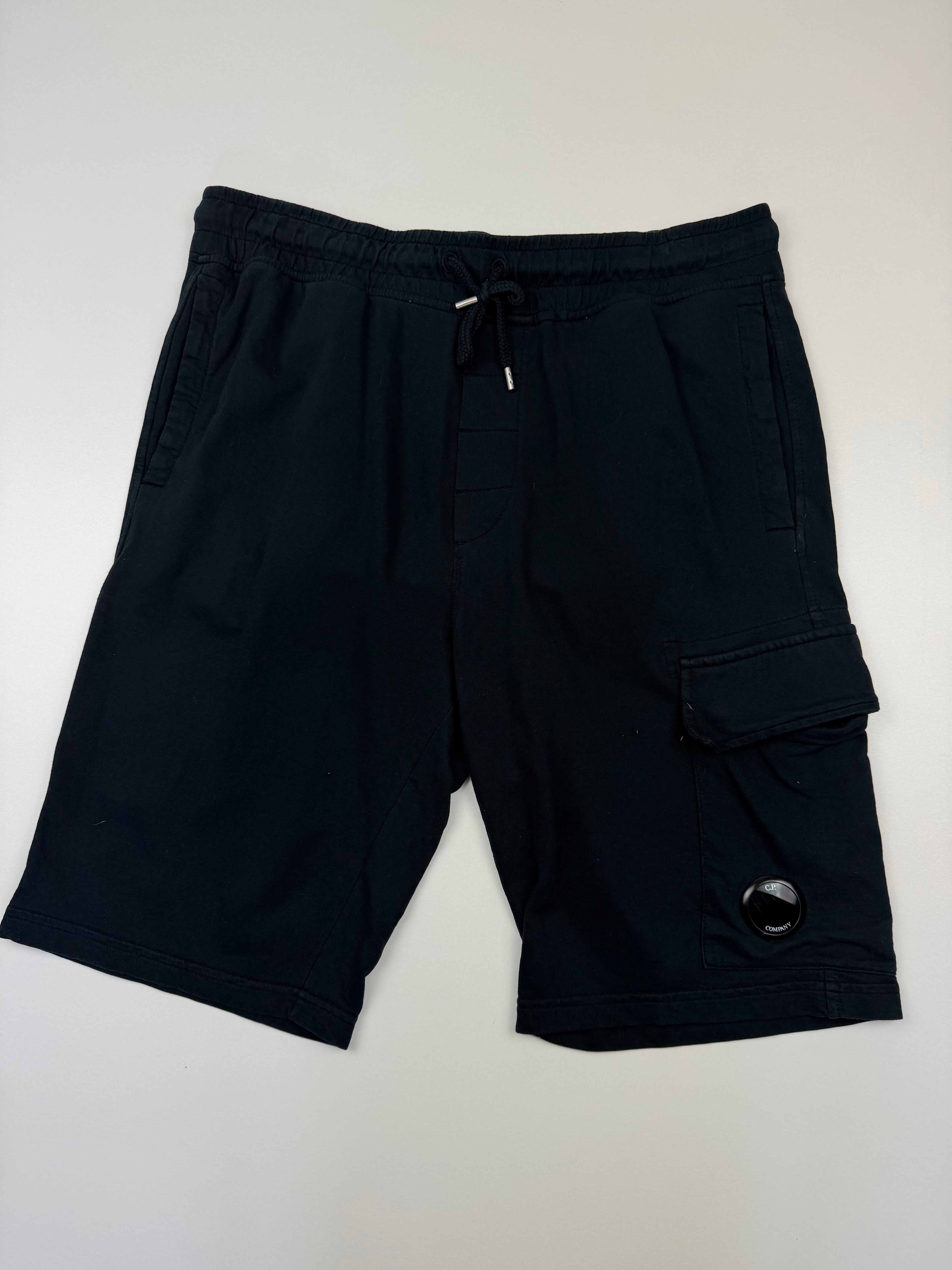 Short C.P. Company – Taille XL – Noir en Coton