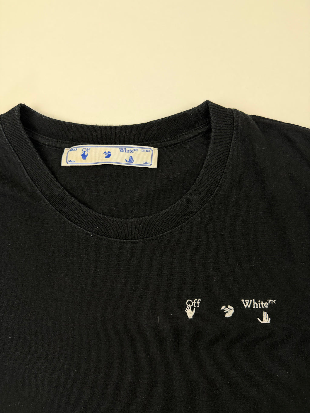 T-shirt Off-White “Liquid Melt Arrows” – Taille L – Noir