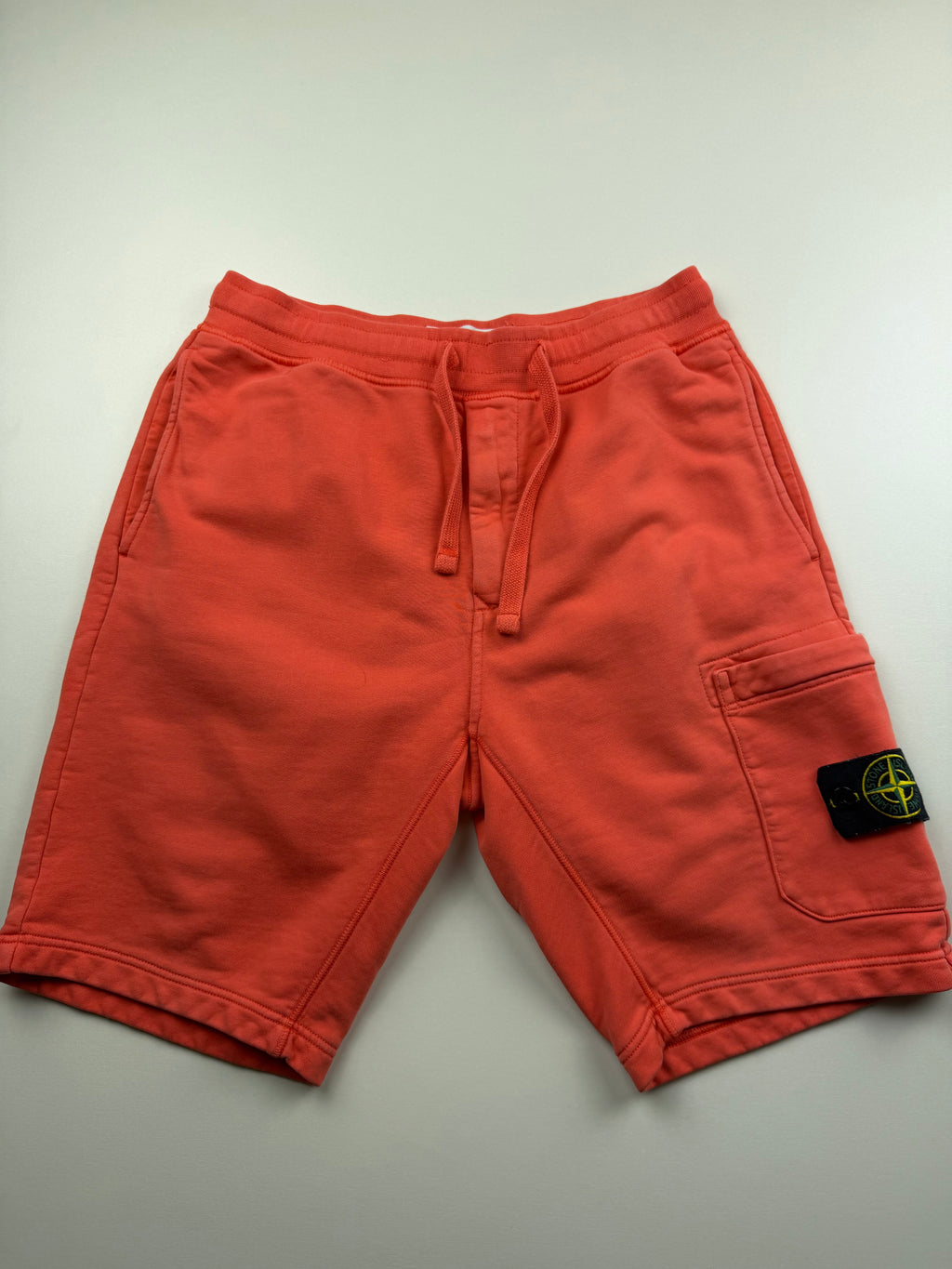 Short Stone Island – Taille S – Orange – Coton