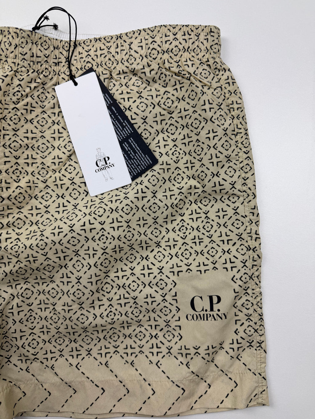 Short de bain C.P. Company “Baja” – Taille M / 46 – Nylon Beige